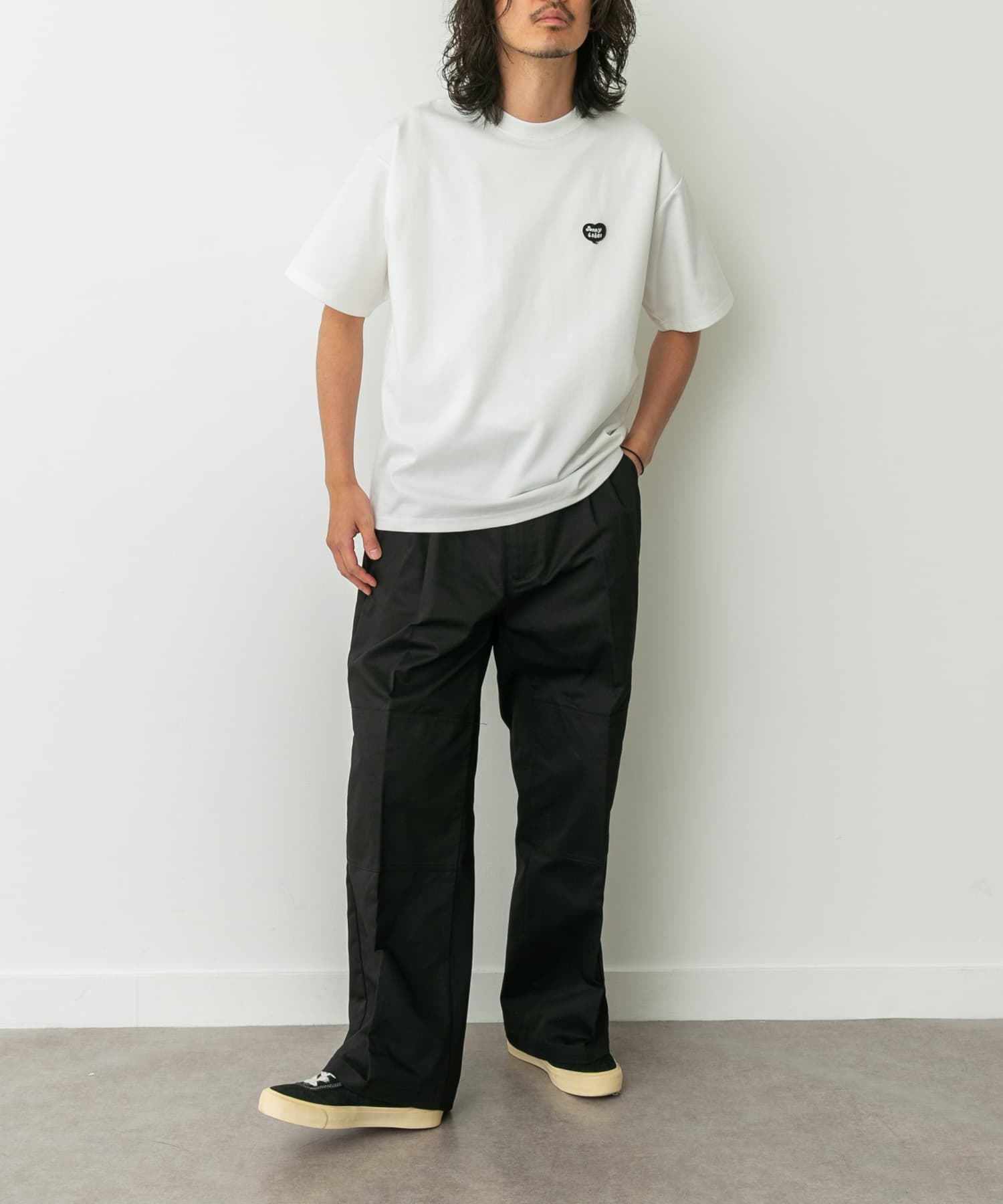 身長：180cm 体重：60kg サイズ：L