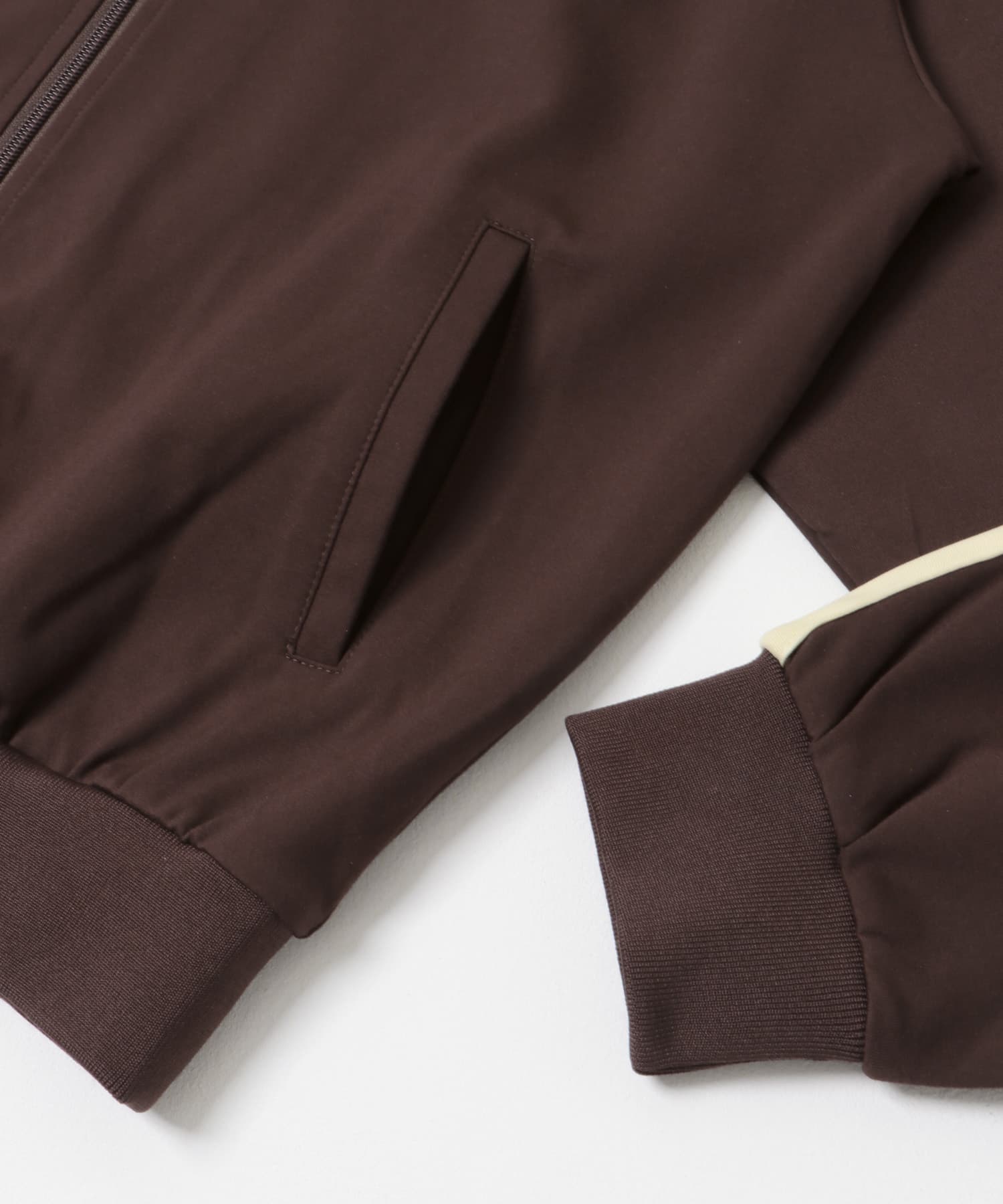 GEM SPORTSWEAR　ジャージートラックジャケット ブラウン M
