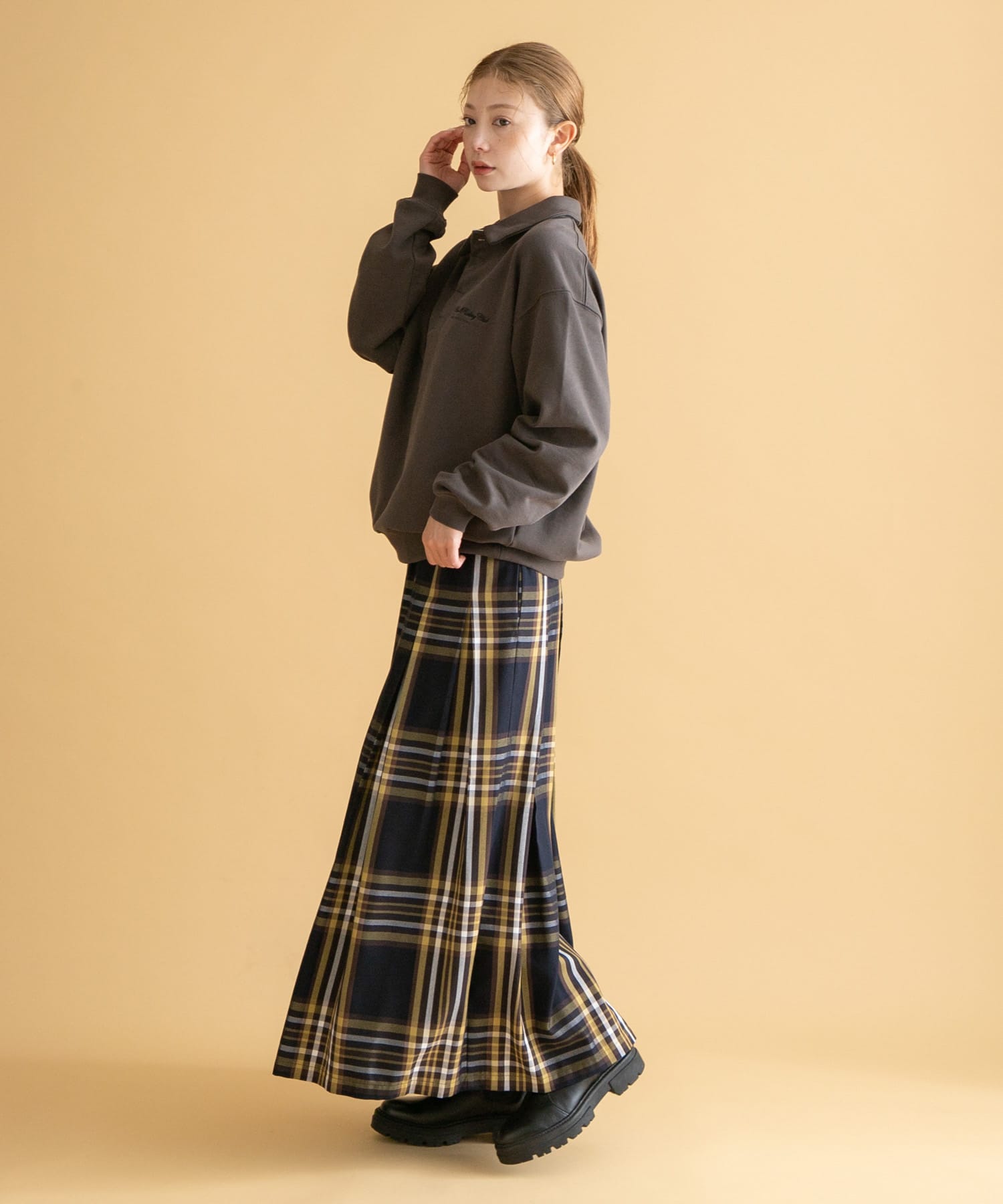 身長：166cm サイズ：M