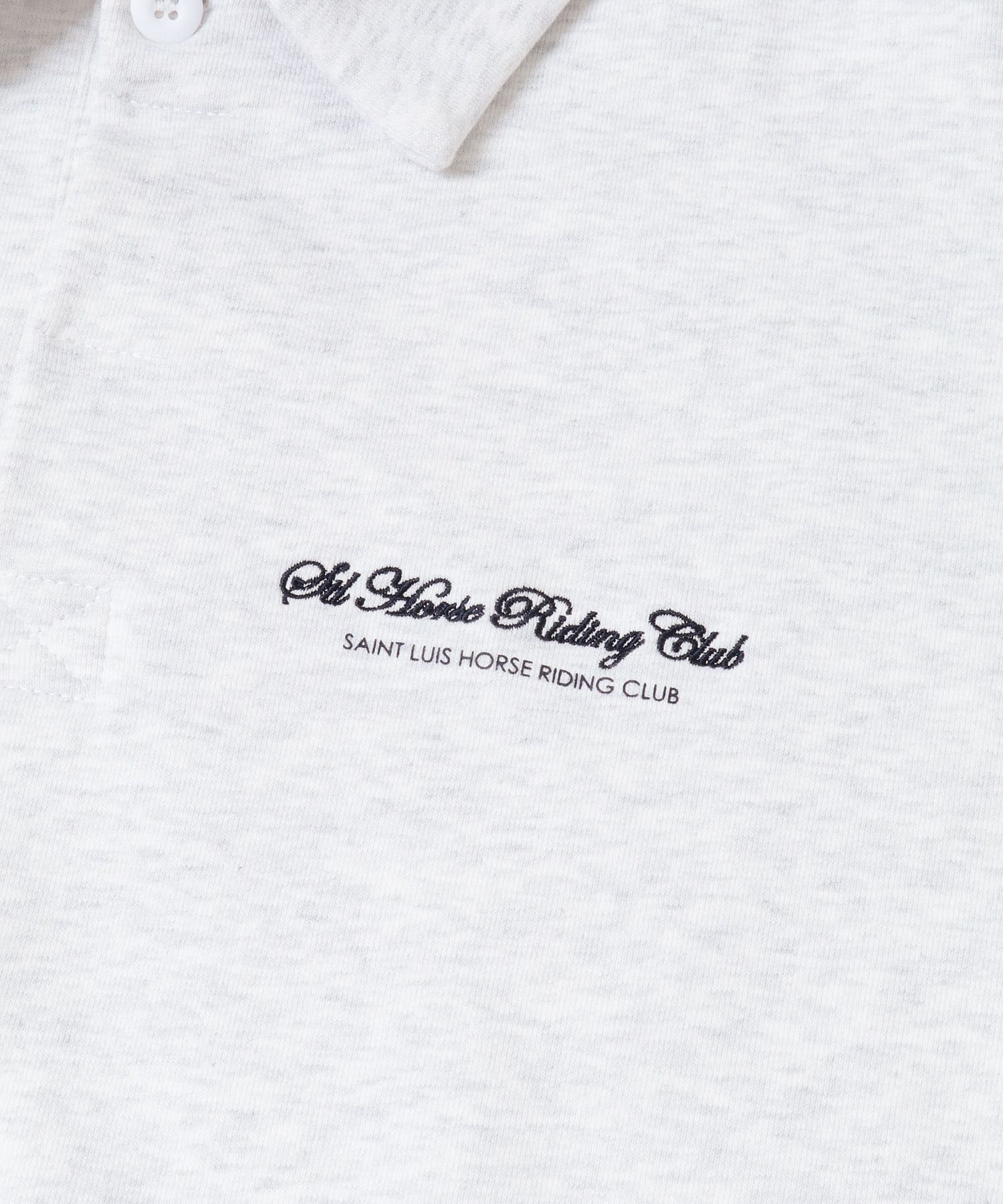 GEM SPORTSWEAR　スウェットポロシャツ オートミール M