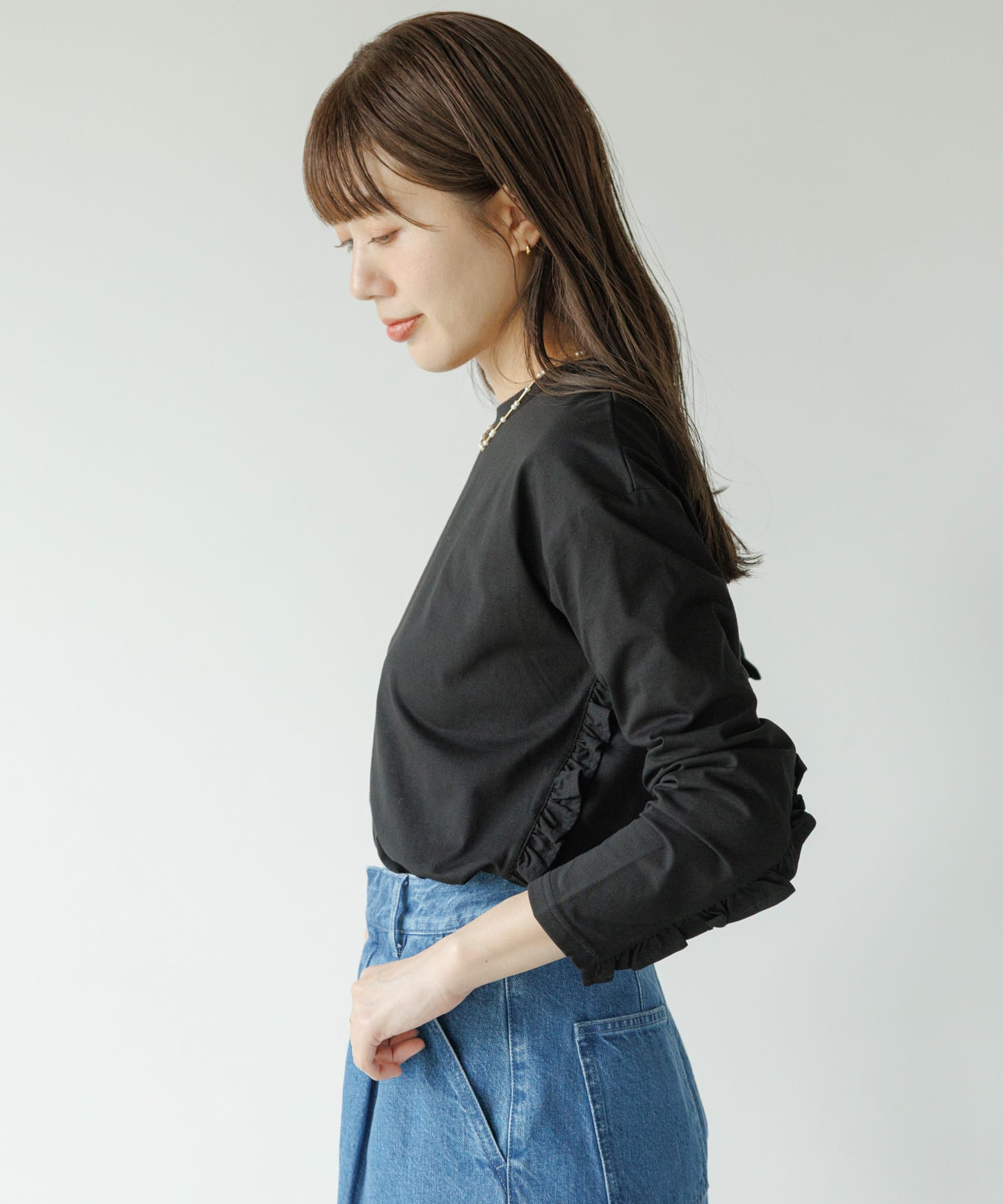 身長：165cm サイズ：FREE