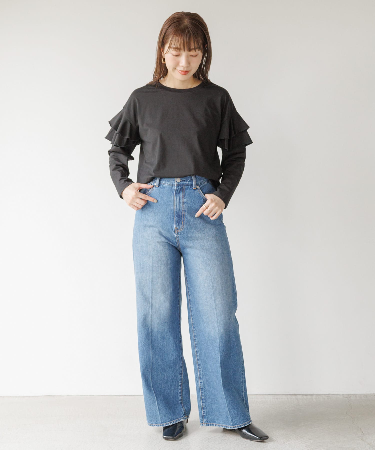 身長：165cm サイズ：FREE