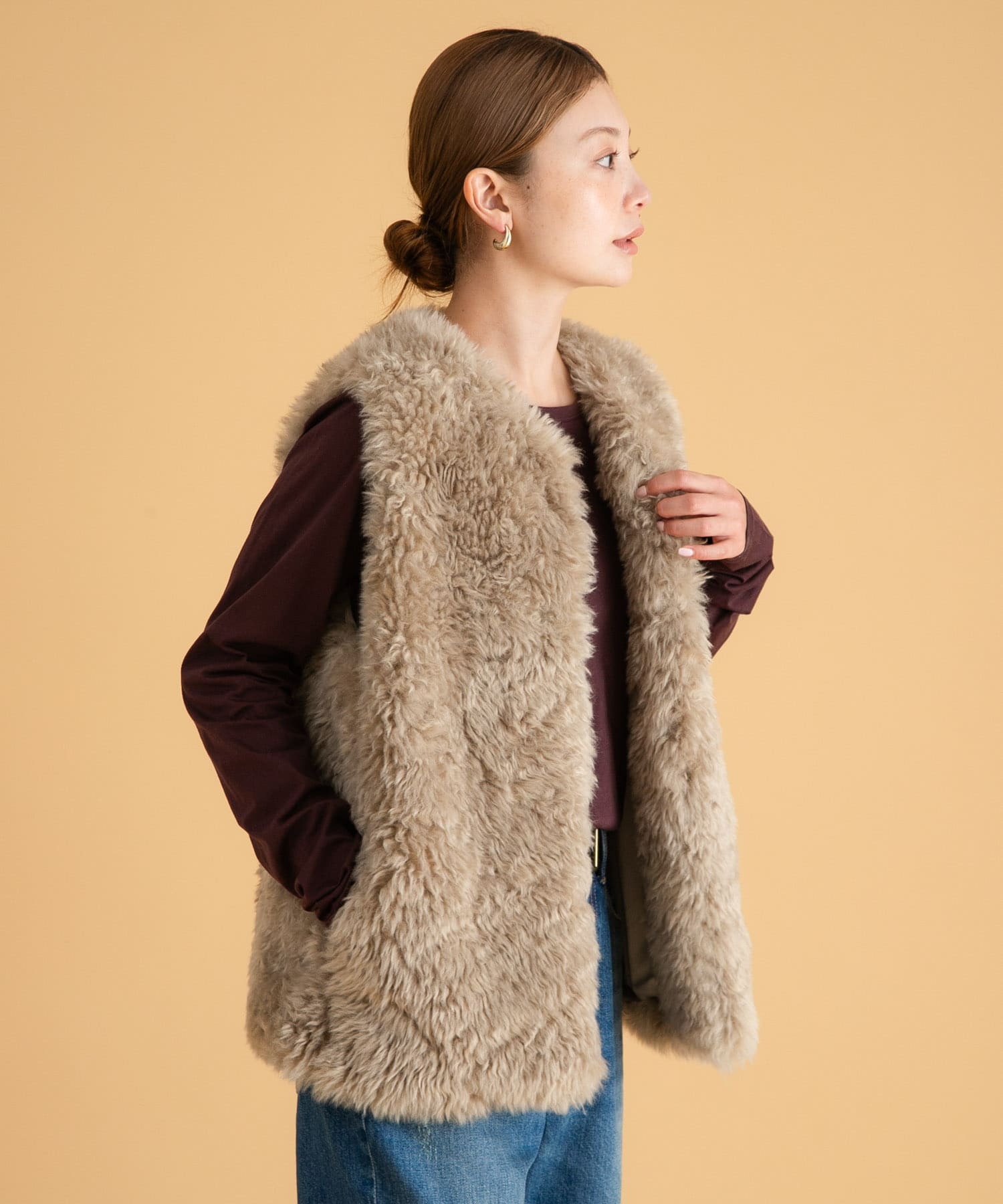 身長：166cm サイズ：FREE