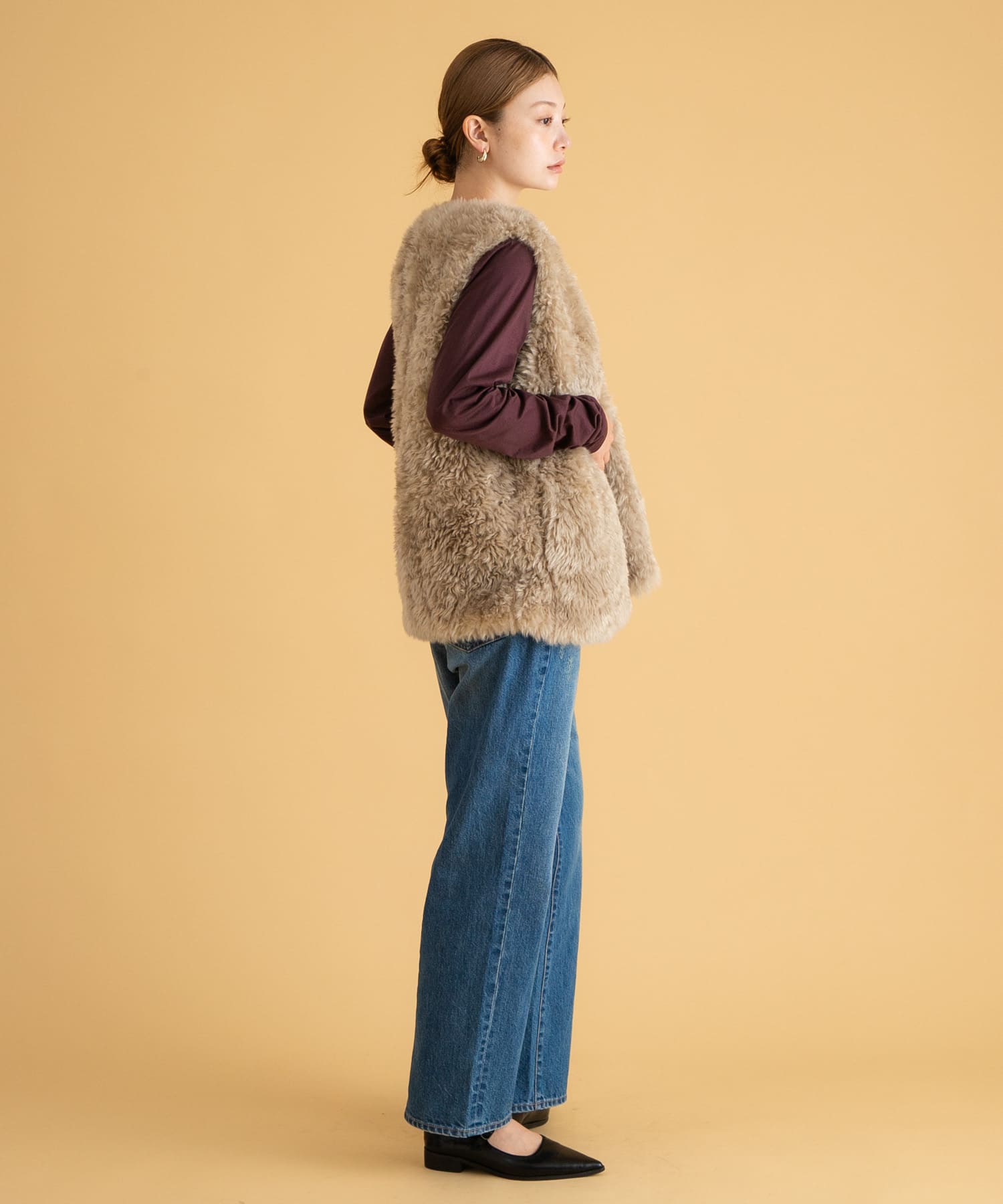 身長：166cm サイズ：FREE