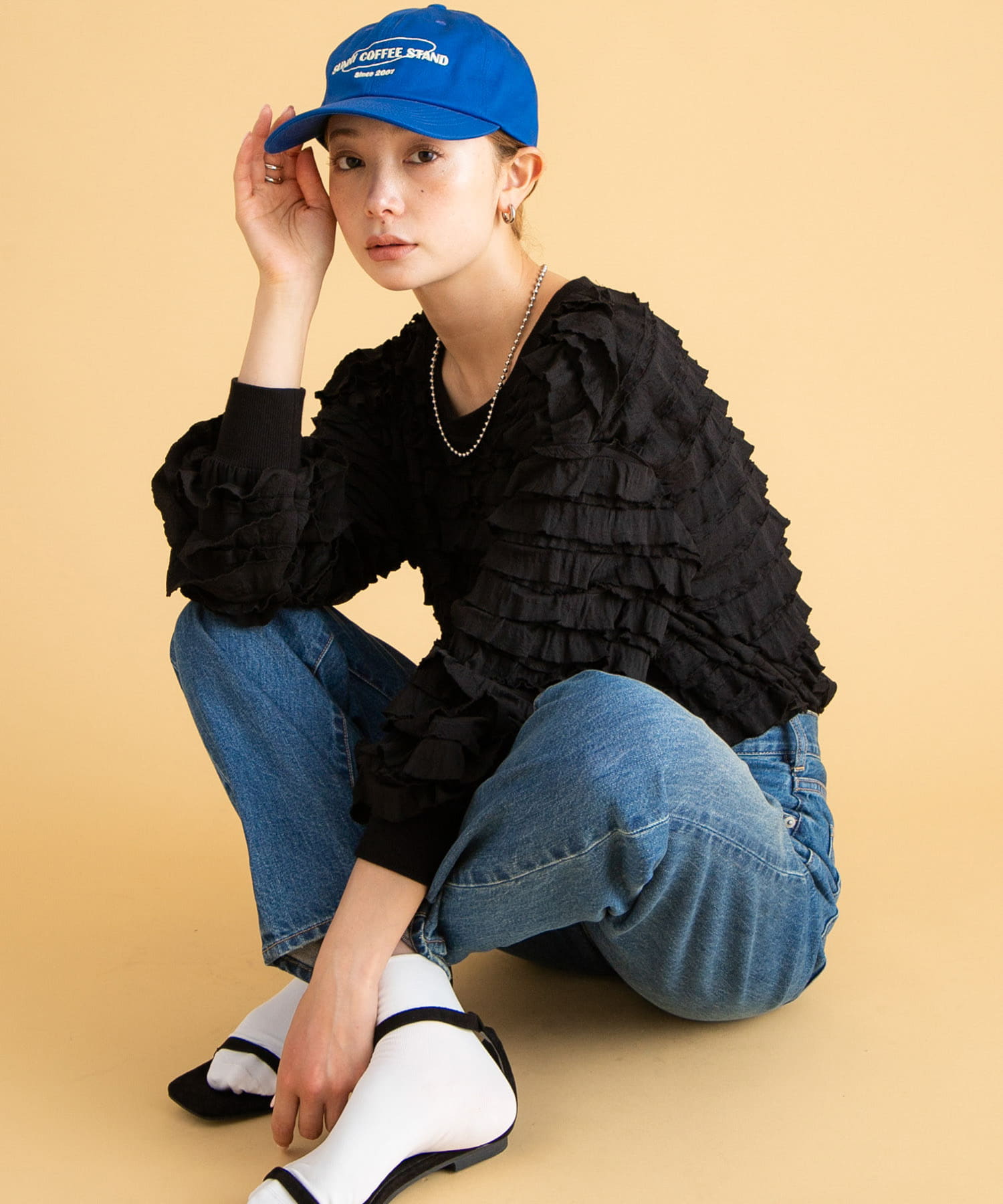 身長：166cm サイズ：FREE