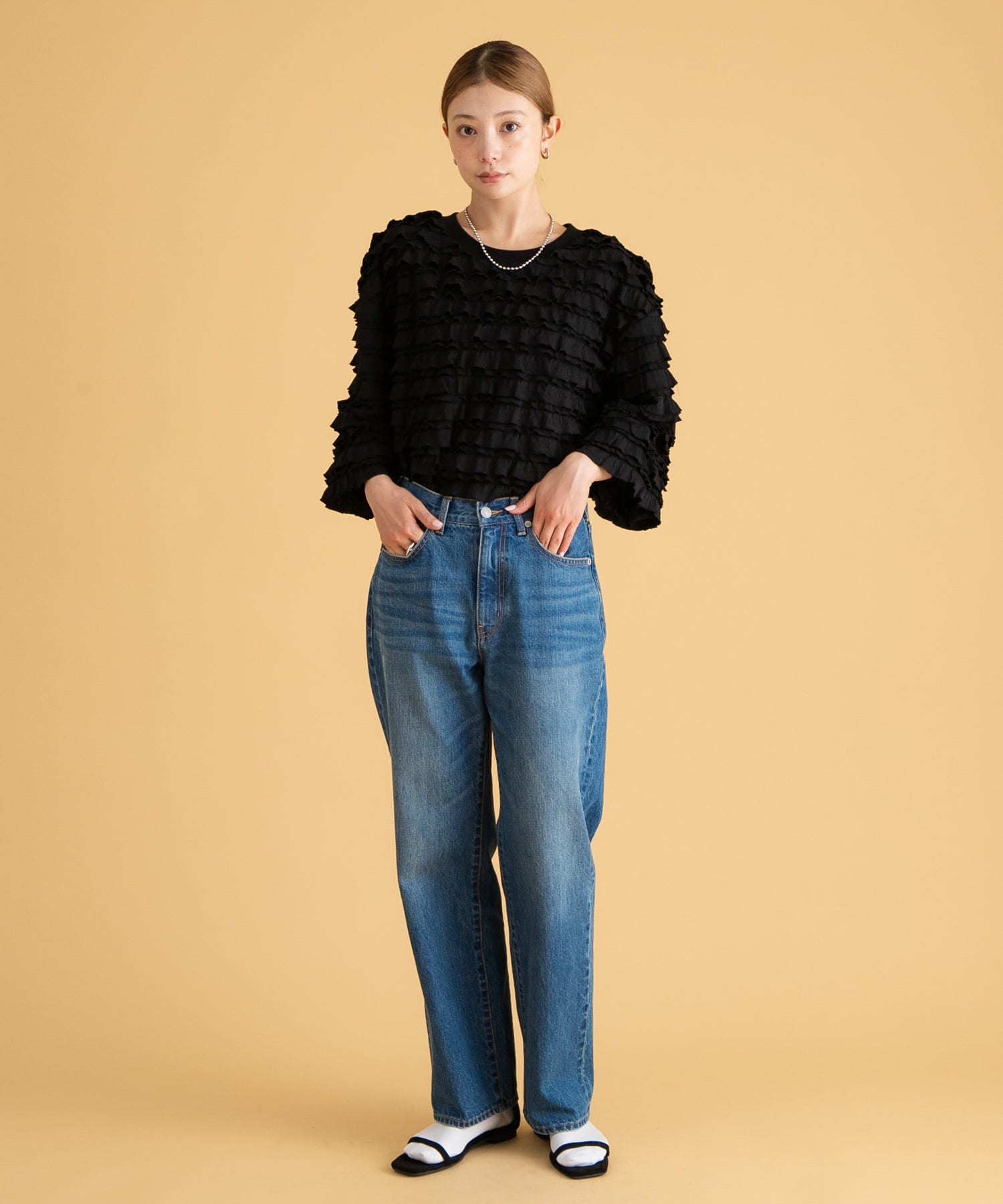 身長：166cm サイズ：FREE