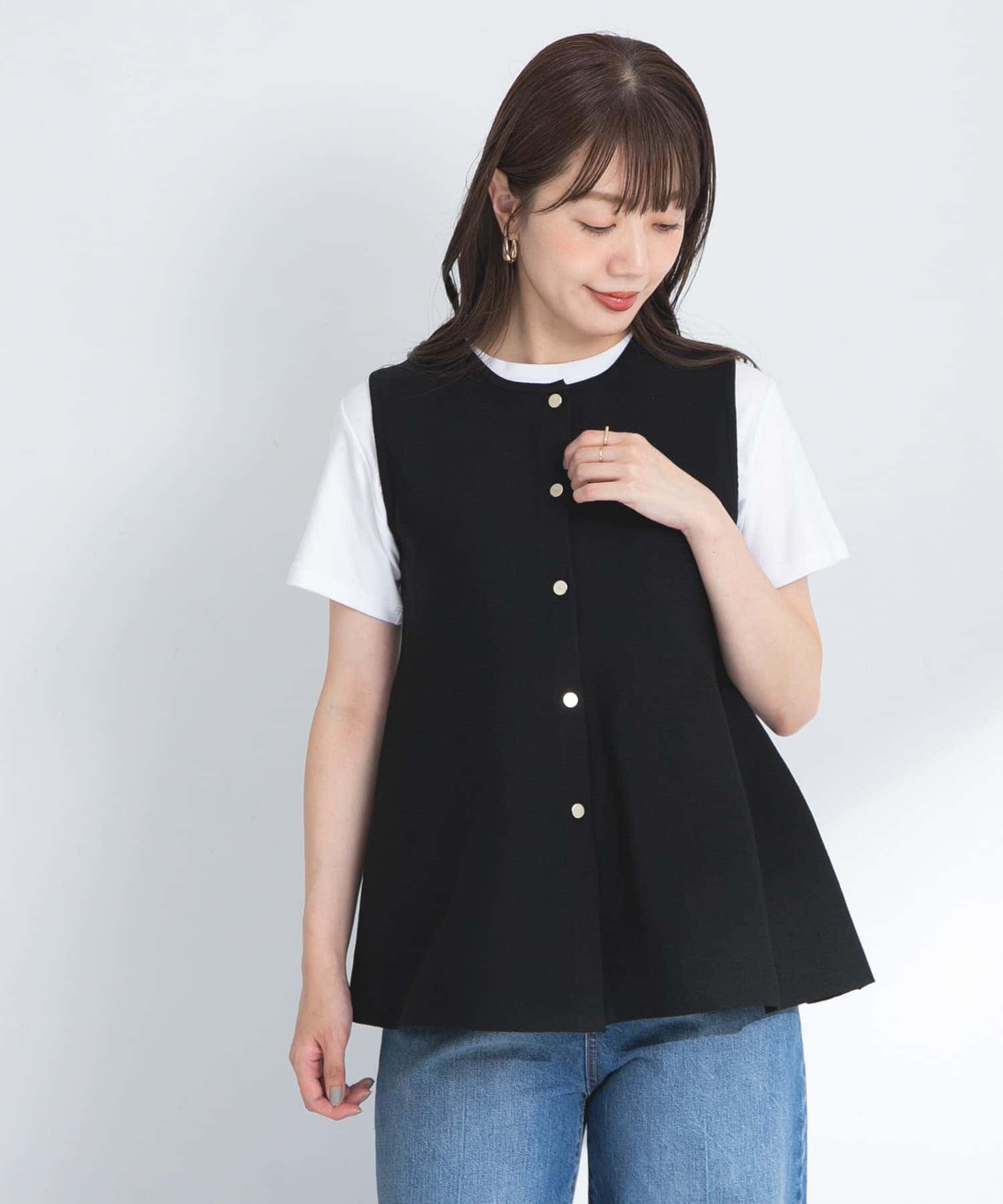 Kolor ニットベスト サイズ2 Kolor カラー ニットベスト ノースリーブ ニット サンプル品