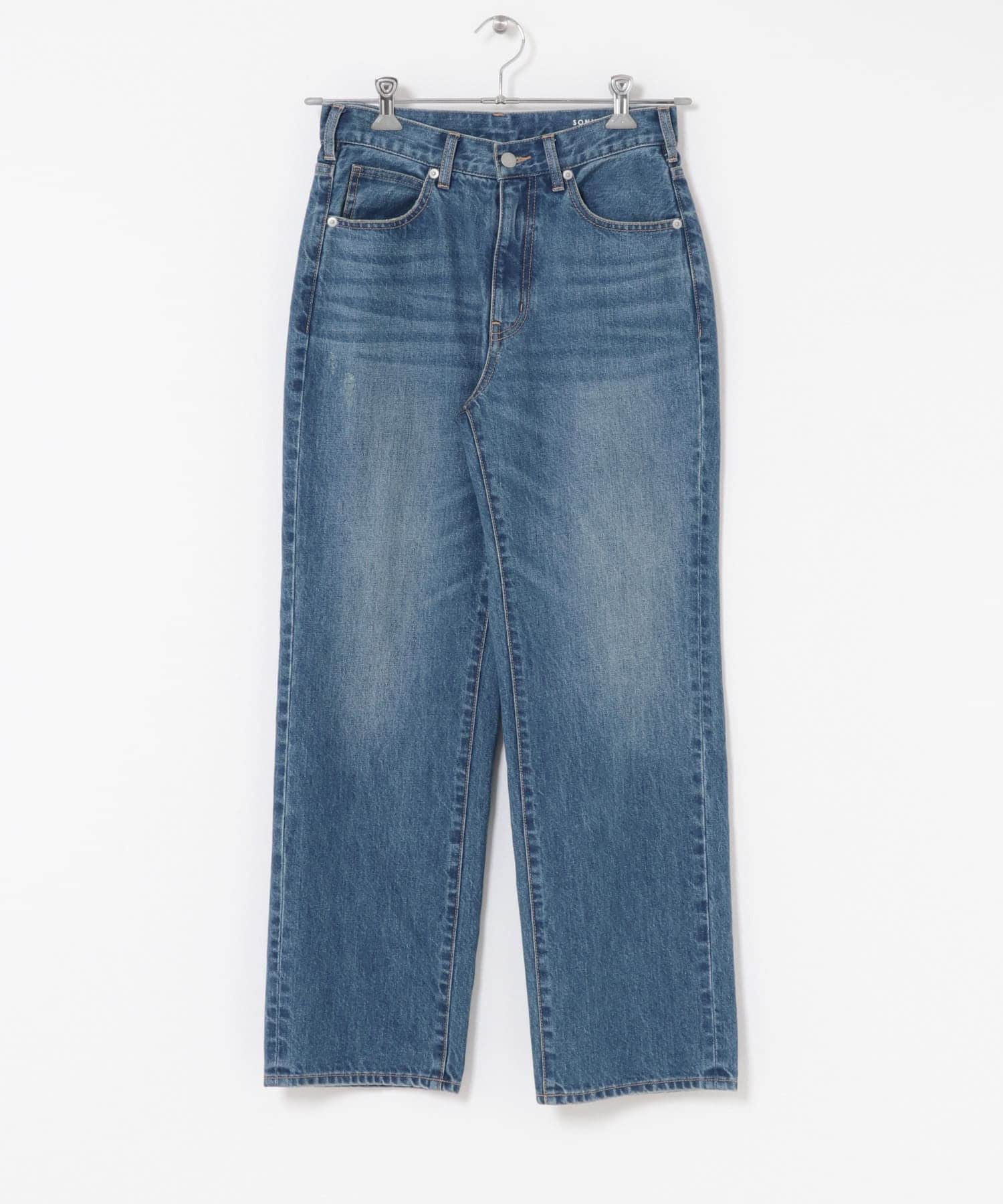 USEDLIKEストレートデニム インディゴ 34