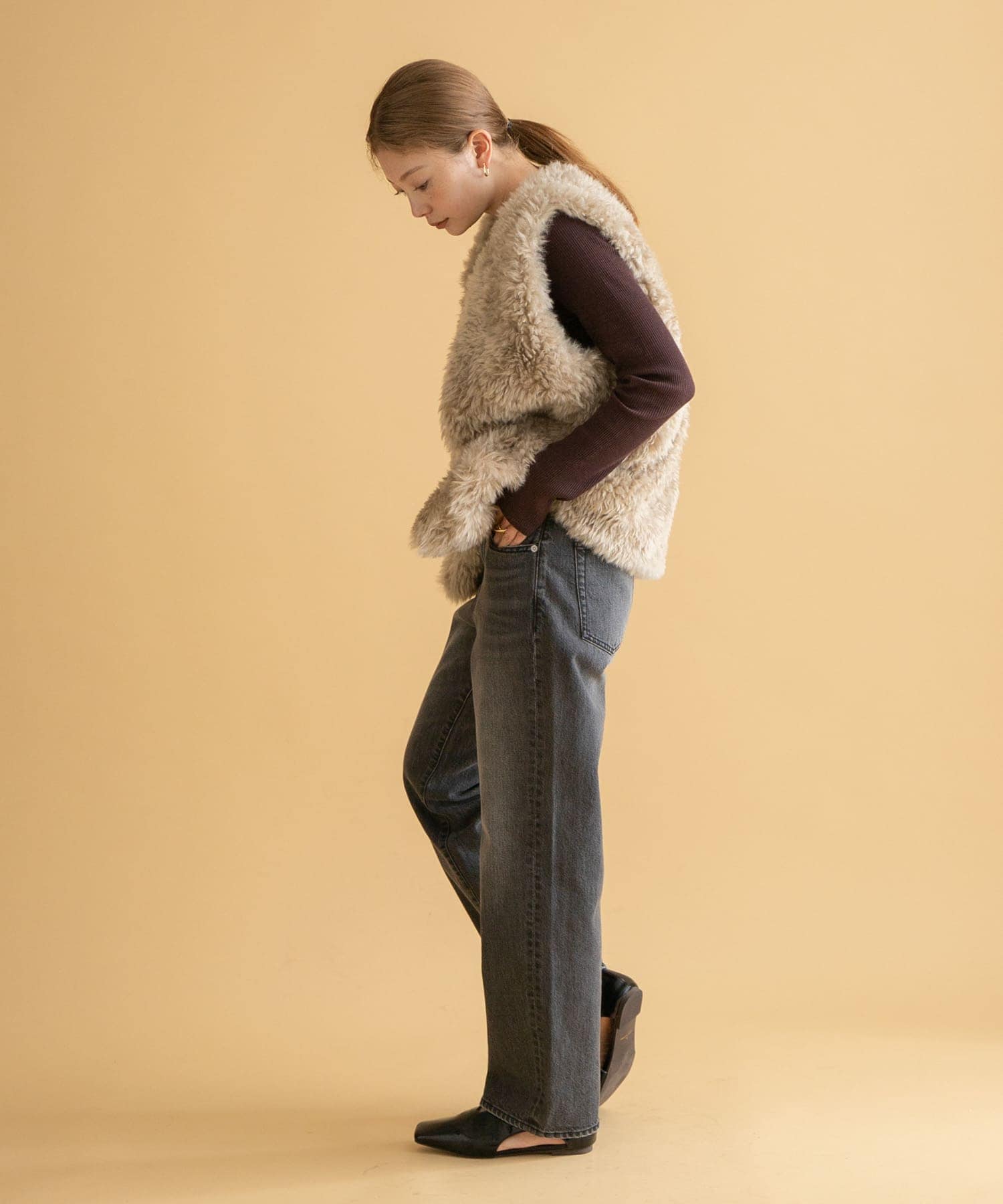 身長：166cm サイズ：36