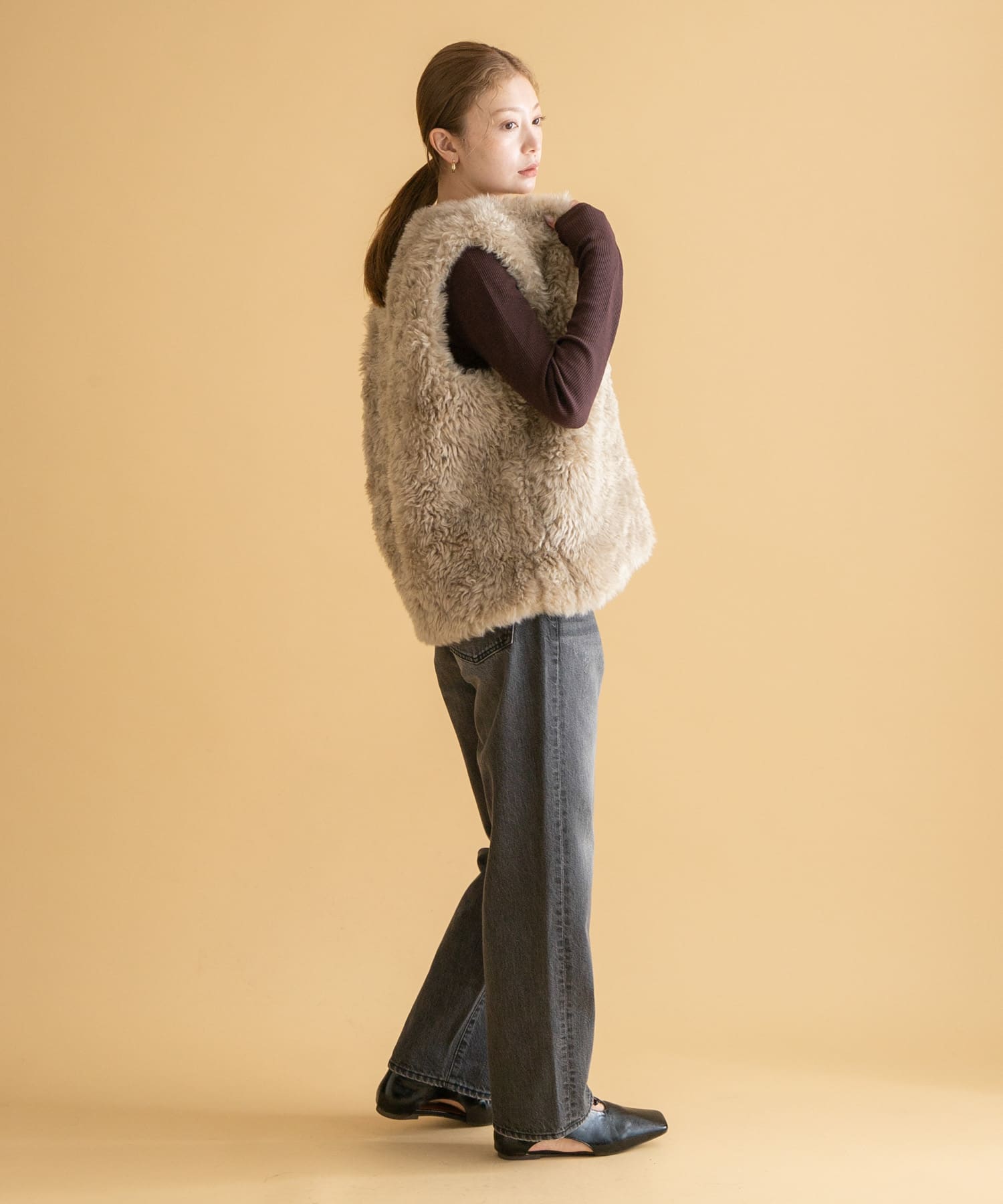 身長：166cm サイズ：36