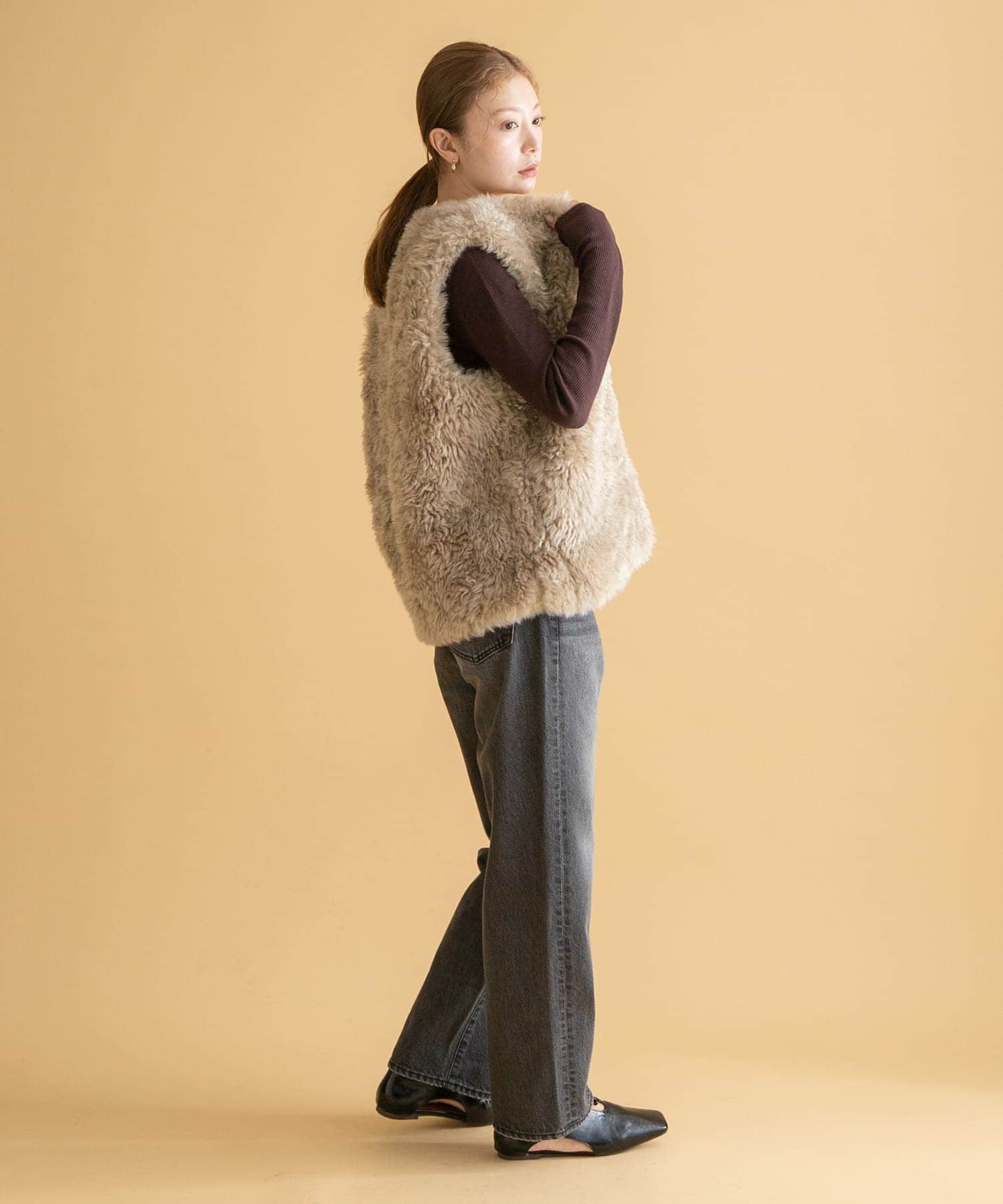 身長：166cm サイズ：36