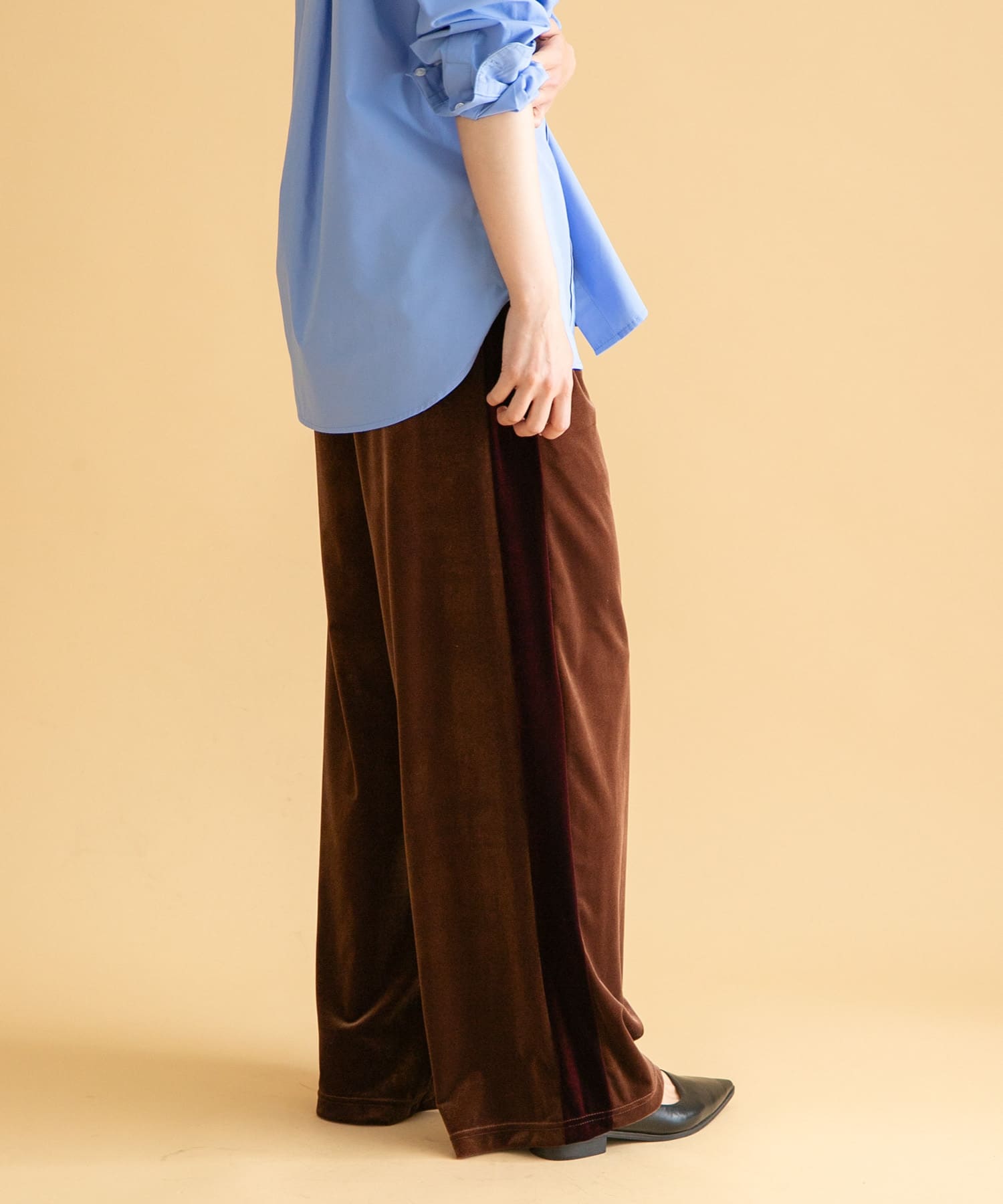 GEM SPORTSWEAR　ベロアトラックパンツ