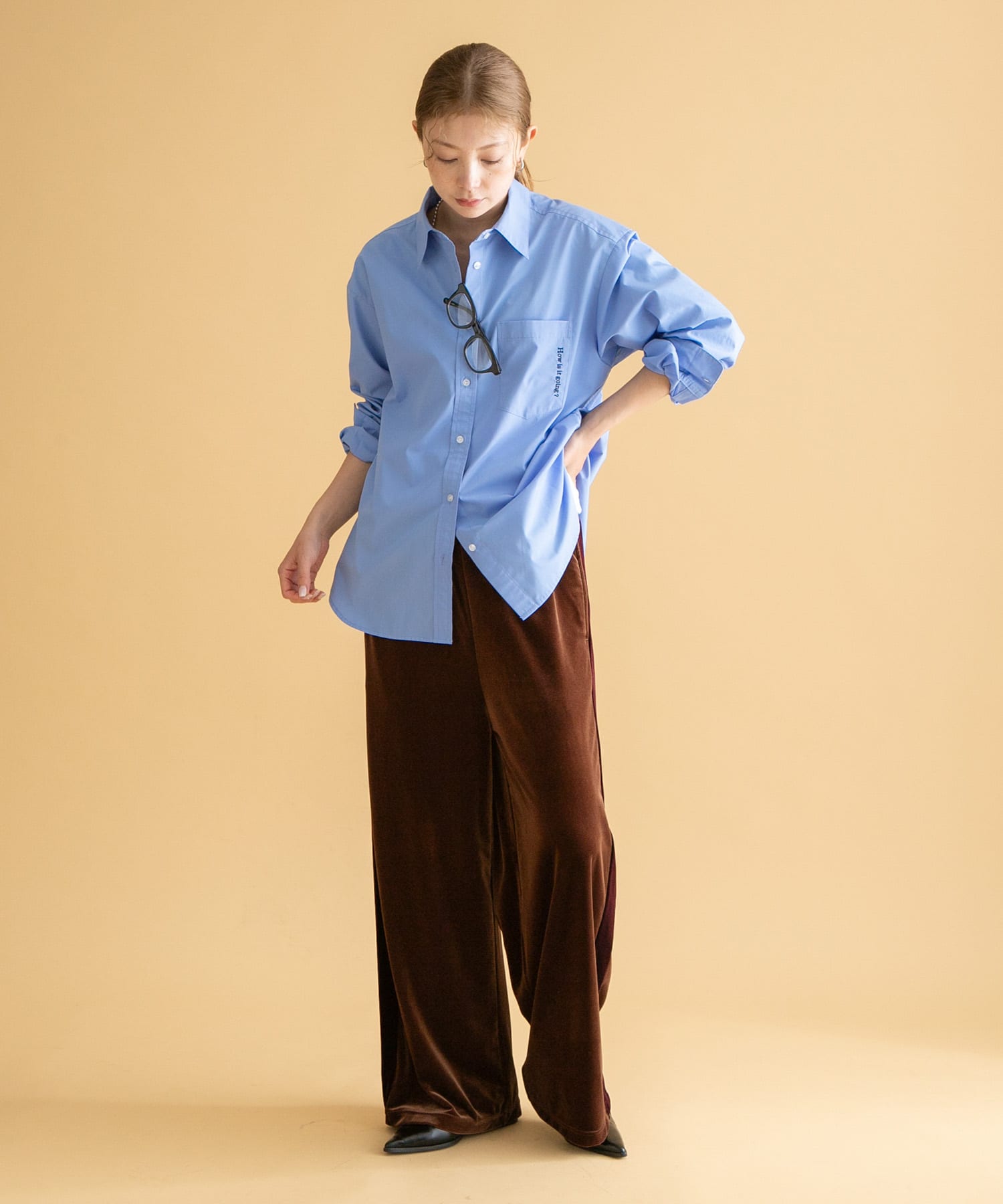 身長：166cm サイズ：FREE