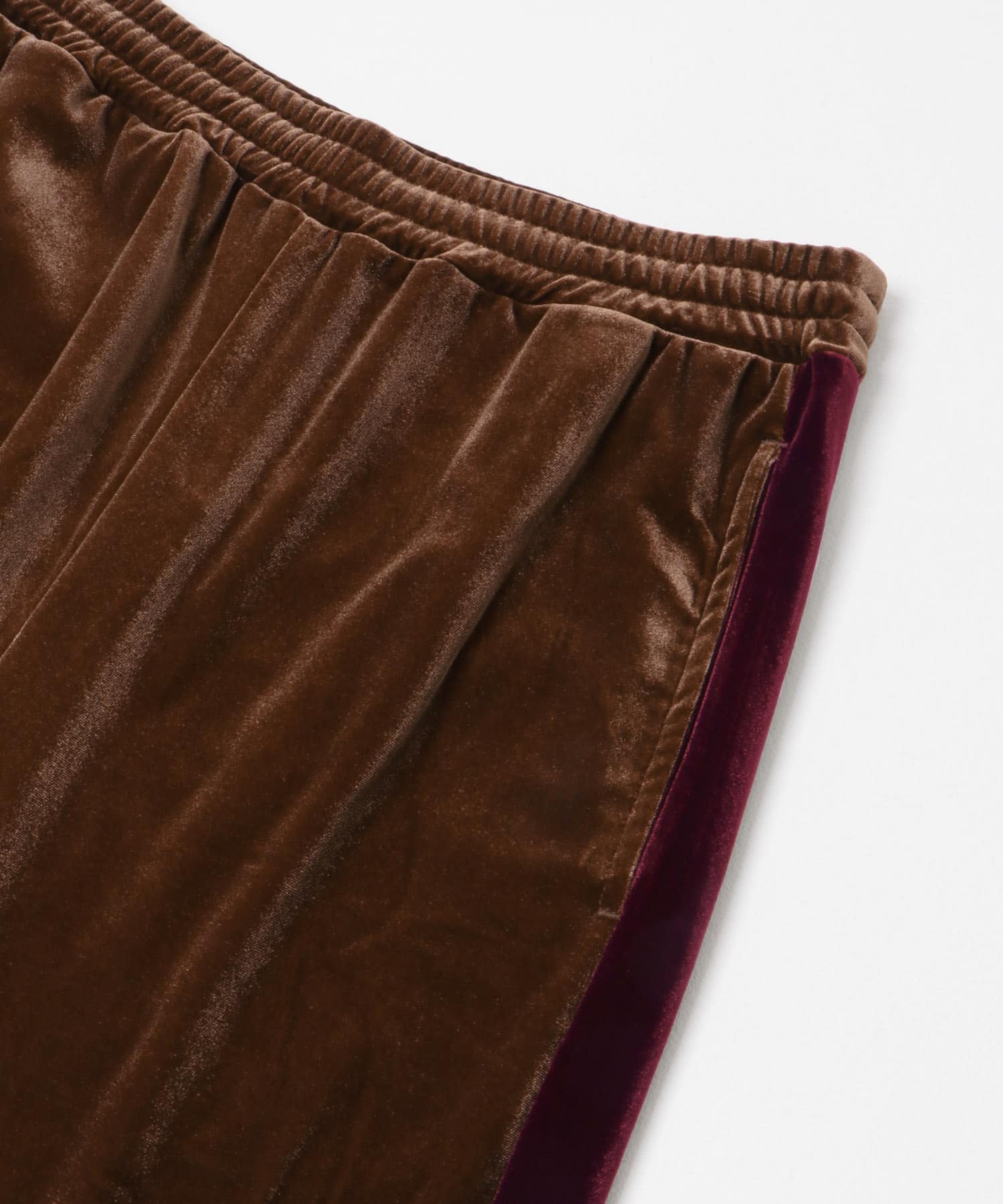 GEM SPORTSWEAR　ベロアトラックパンツ ブラウン FREE