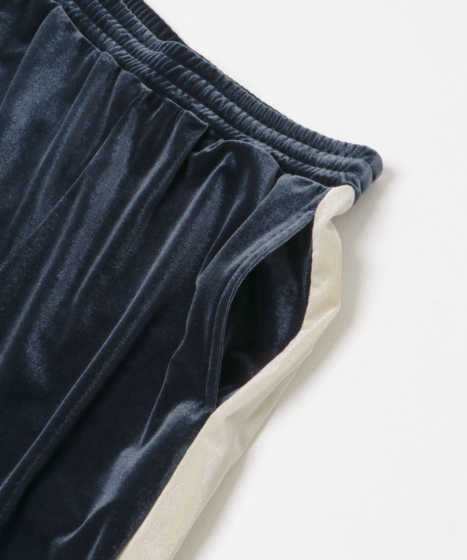 GEM SPORTSWEAR　ベロアトラックパンツ ネイビー FREE