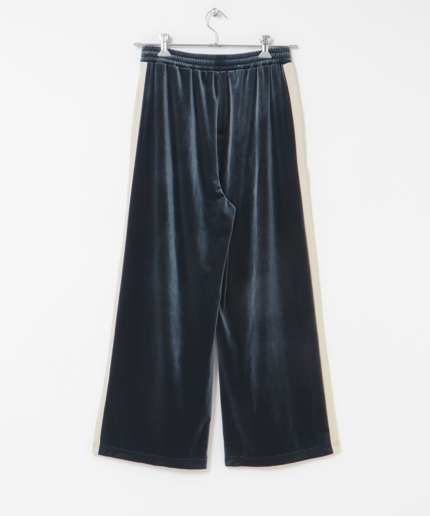 GEM SPORTSWEAR　ベロアトラックパンツ ネイビー FREE