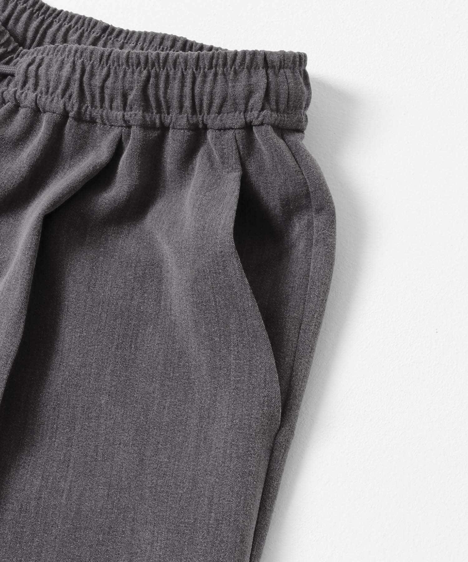 タックワイドイージーパンツ グレー 36