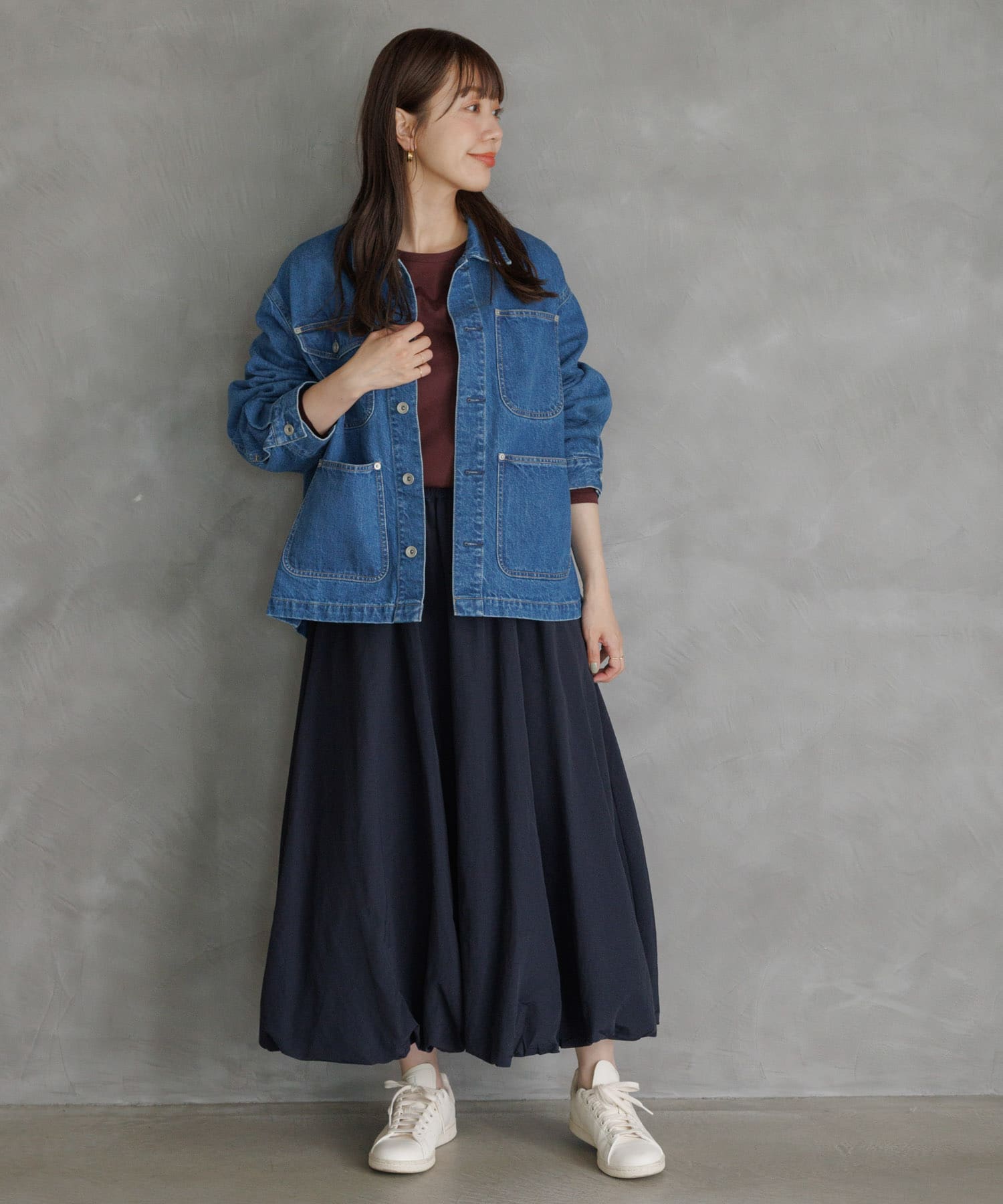 身長：165cm サイズ：FREE