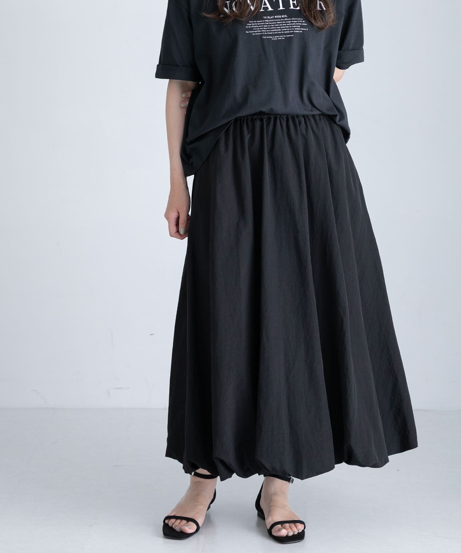 身長：165cm サイズ：FREE