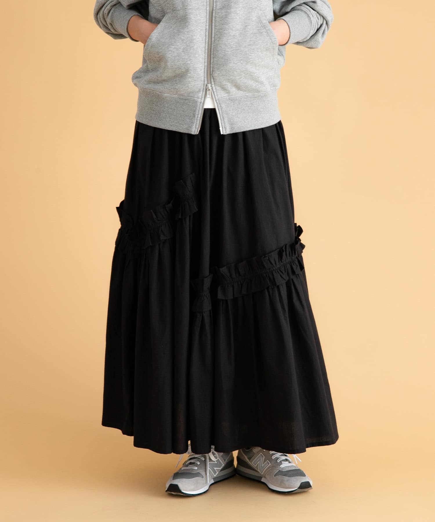 身長：166cm サイズ：FREE
