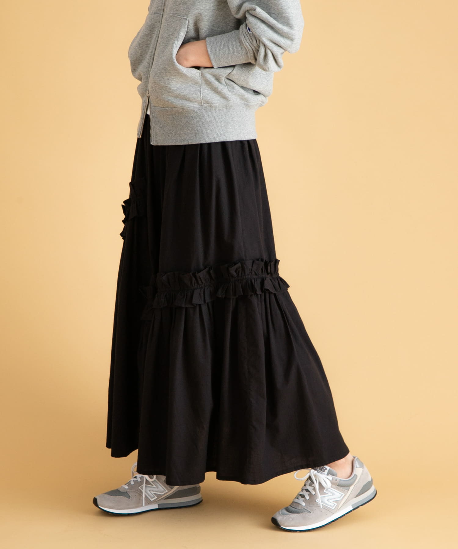 身長：166cm サイズ：FREE