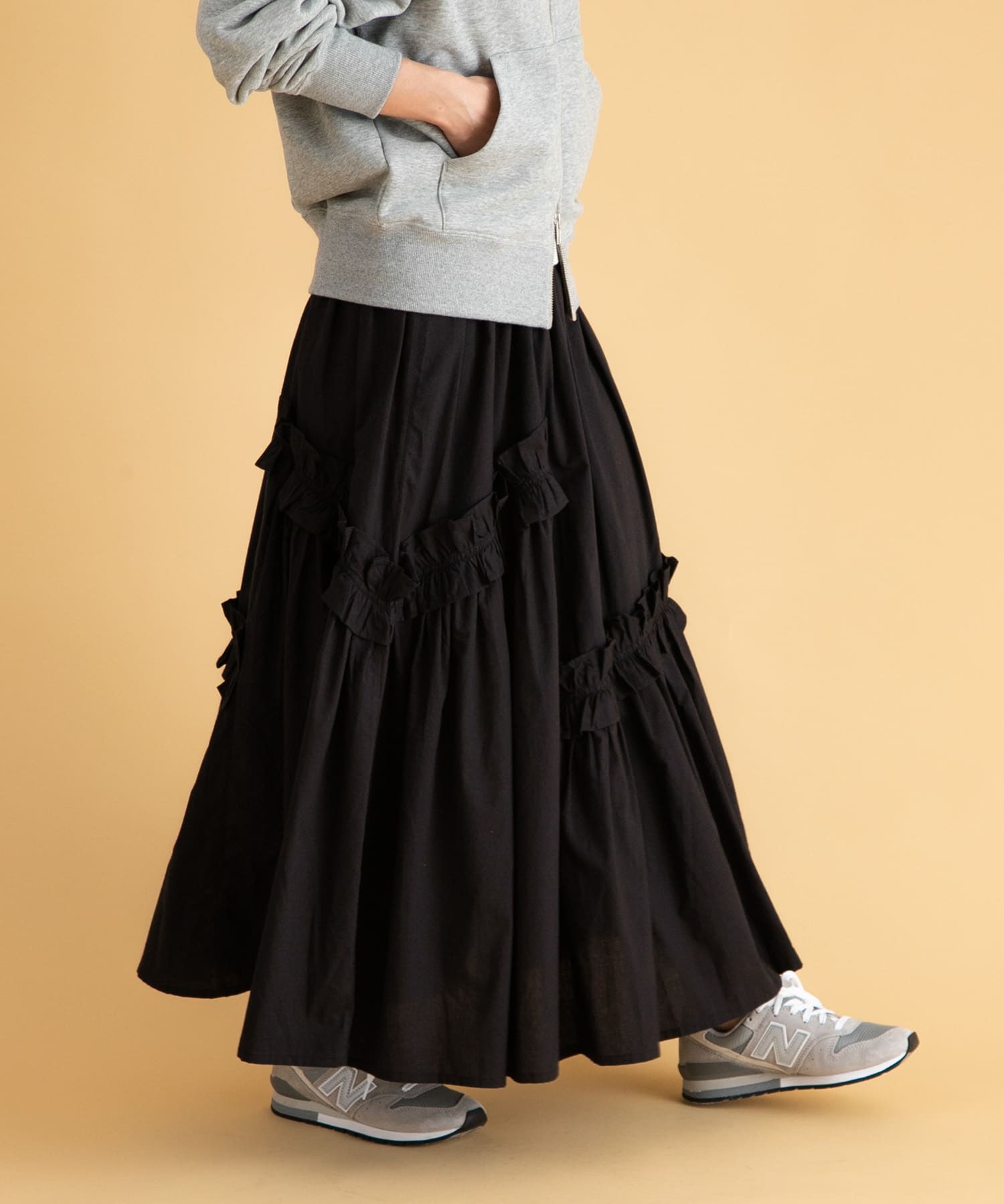 身長：166cm サイズ：FREE
