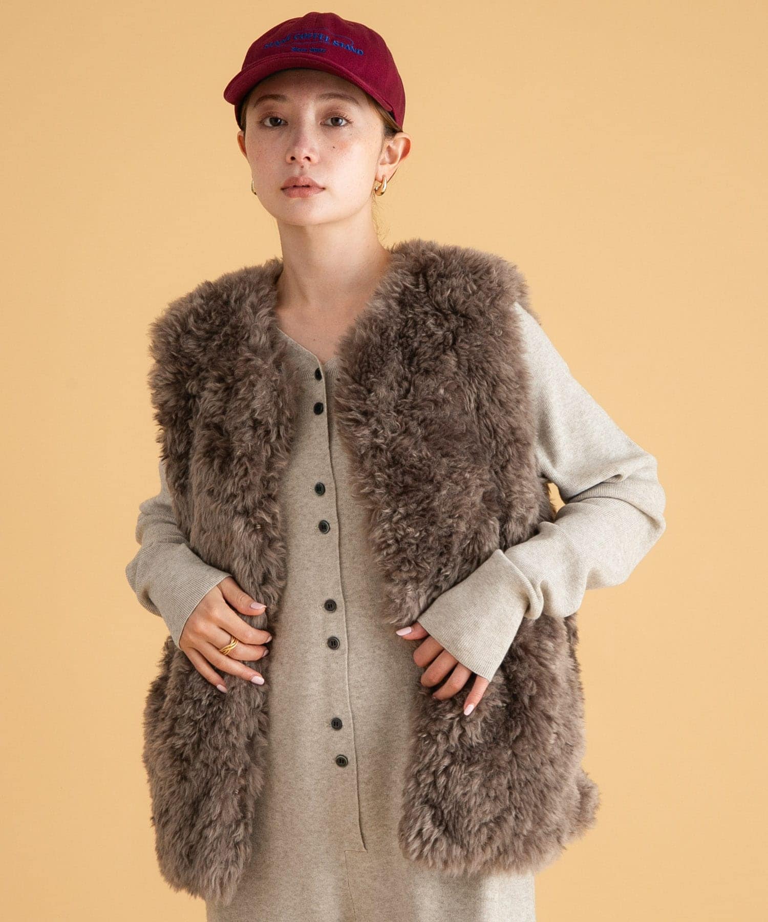 身長：166cm サイズ：FREE