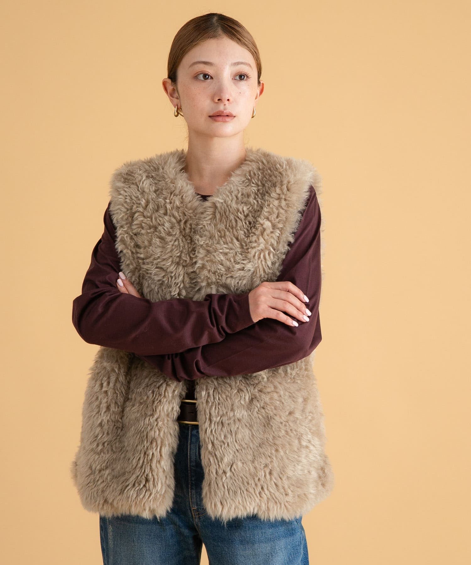 身長：166cm サイズ：FREE