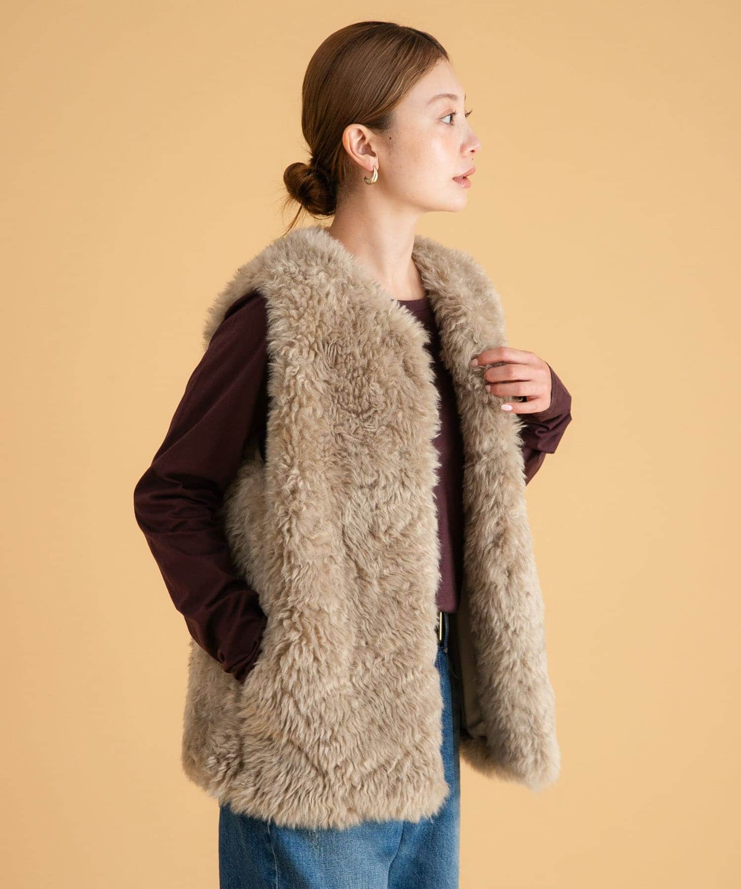 身長：166cm サイズ：FREE