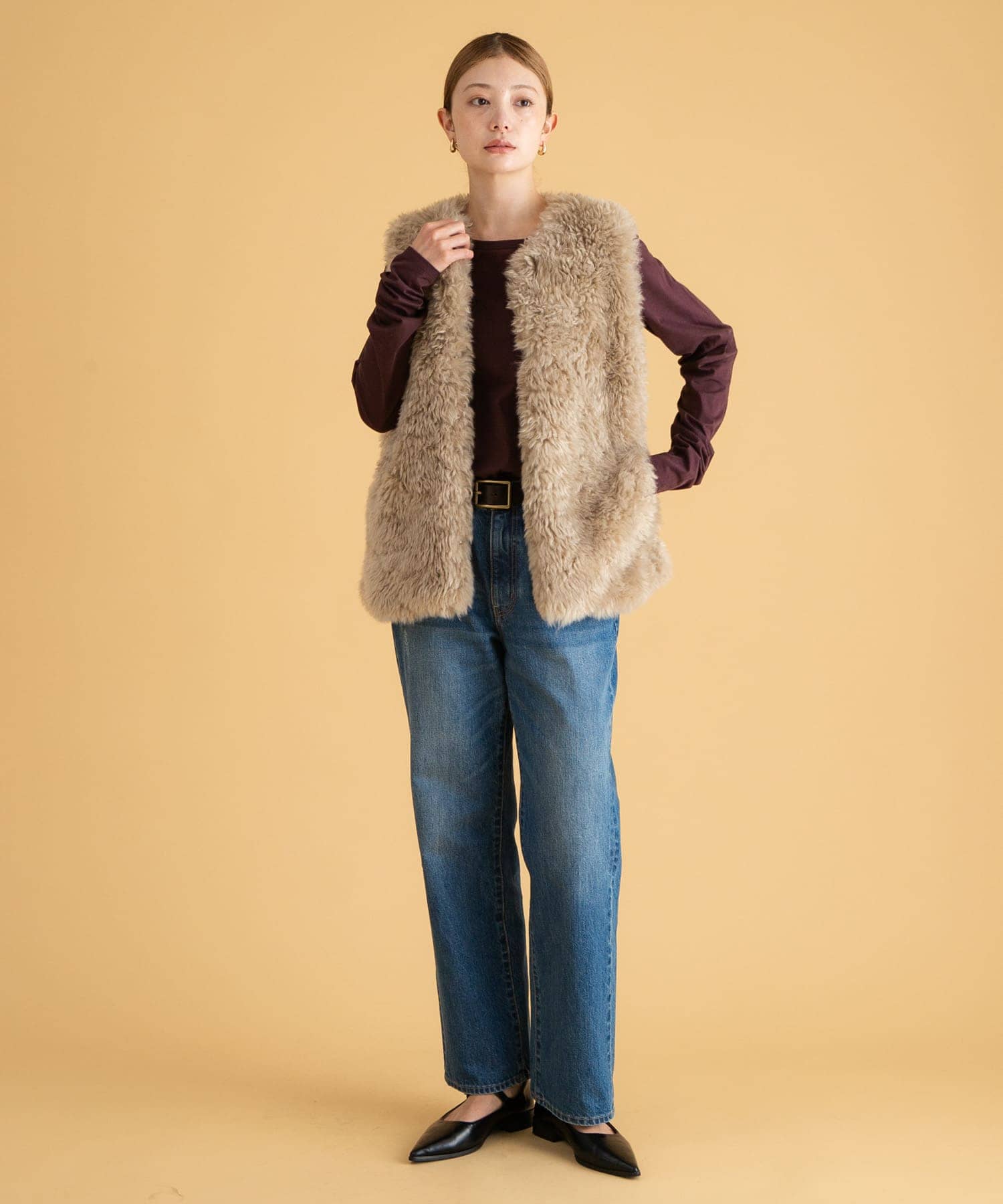 身長：166cm サイズ：FREE