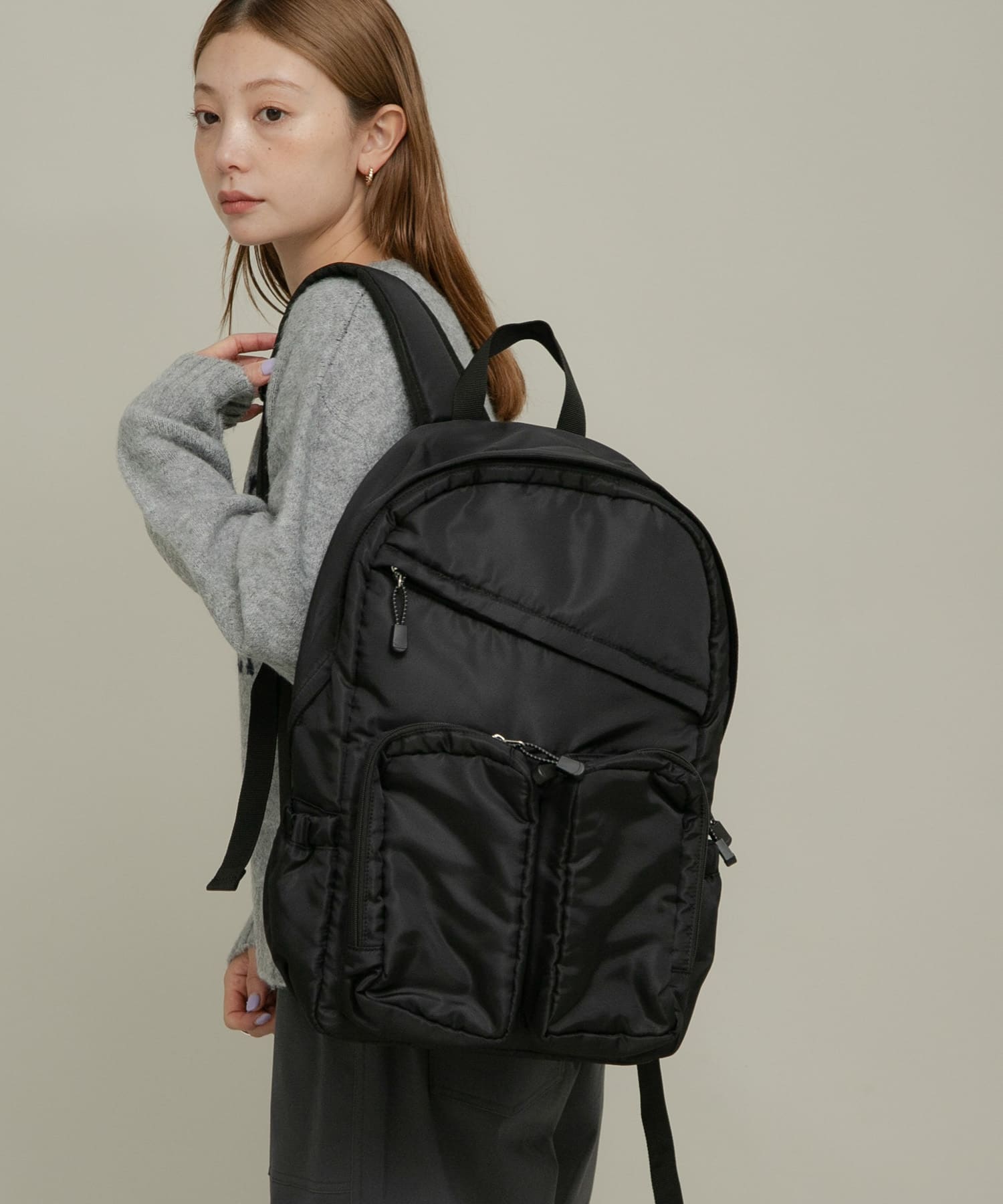 グログランユースフルリュック ブラック one