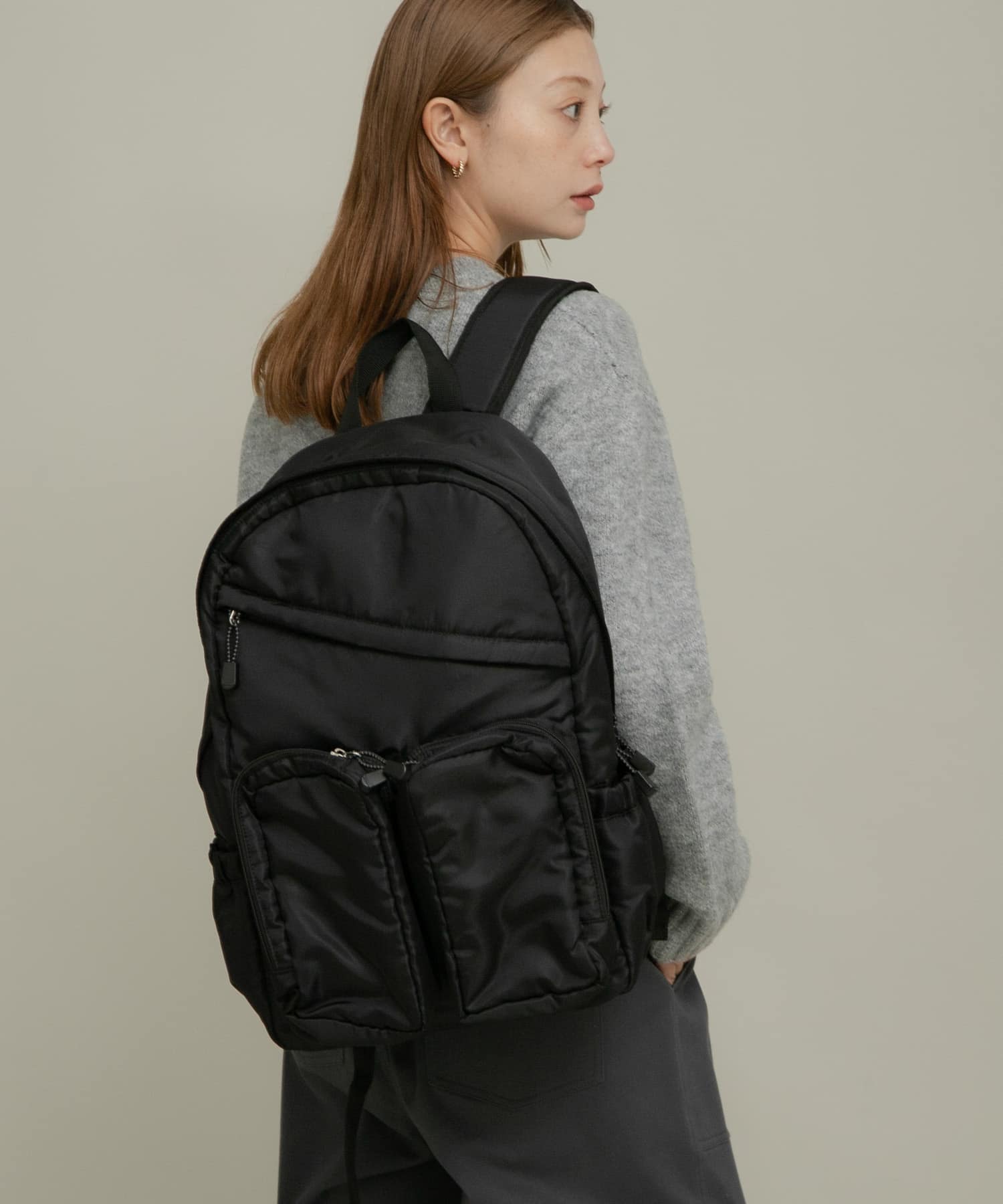 グログランユースフルリュック ブラック one