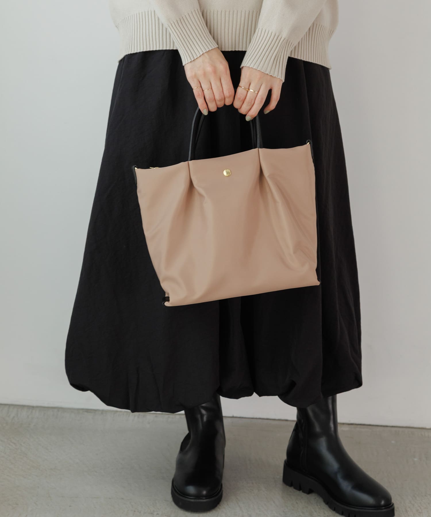 『別注』Legato largo×Sonny Label　肩楽2WAYショルダーバッグ ベージュ one