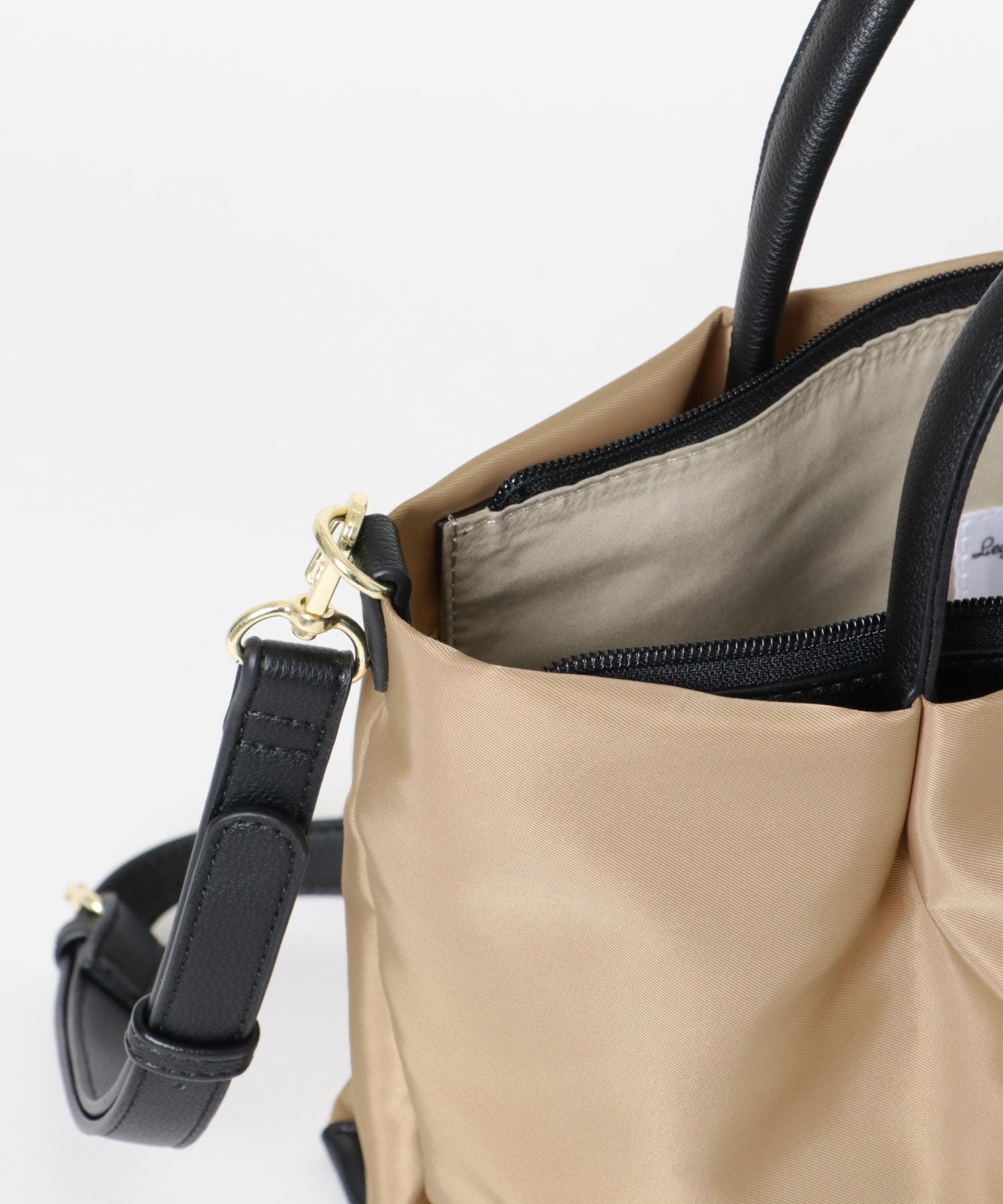 『別注』Legato largo×Sonny Label　肩楽2WAYショルダーバッグ ベージュ one