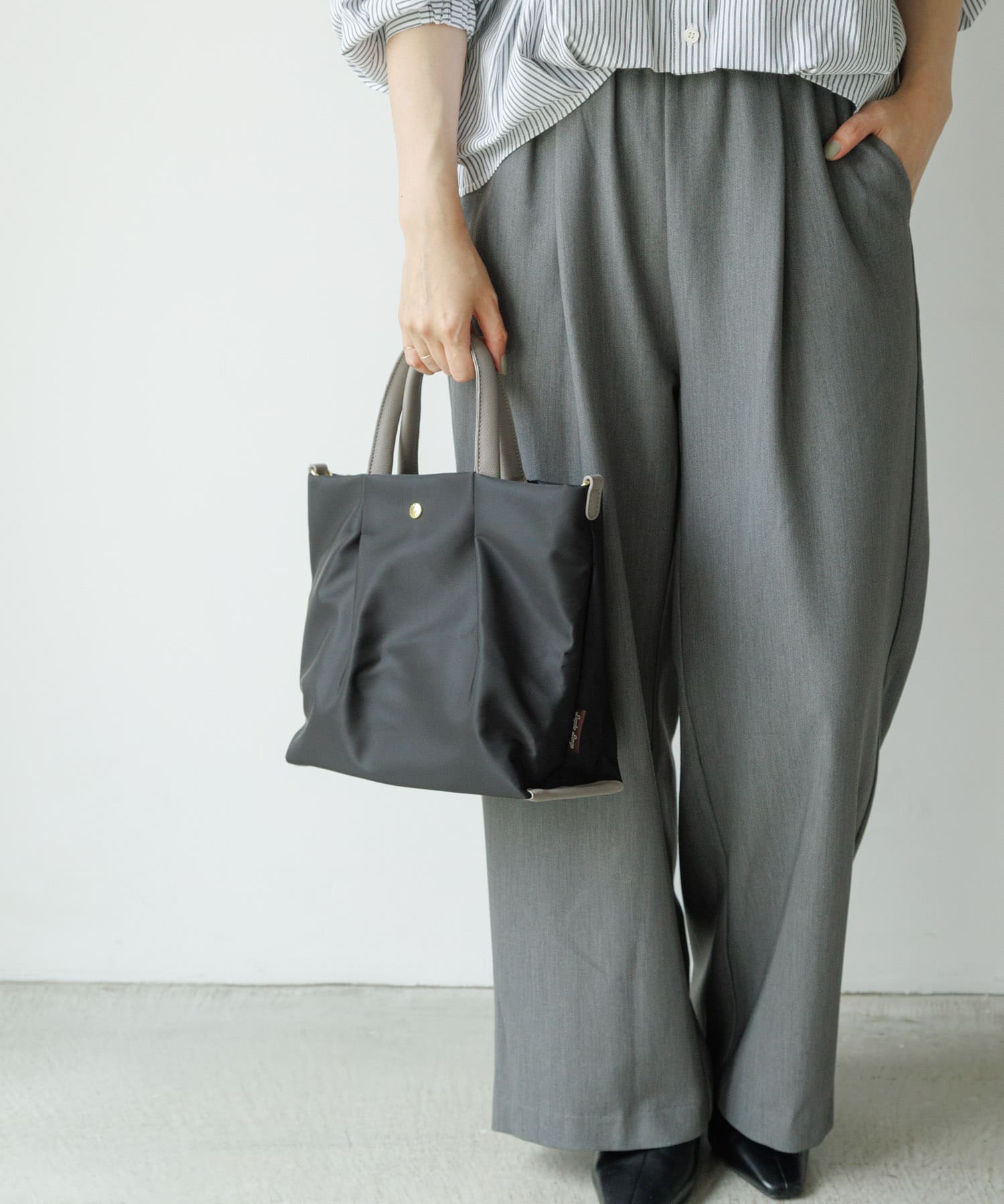 『別注』Legato largo×Sonny Label　肩楽2WAYショルダーバッグ ブラック one