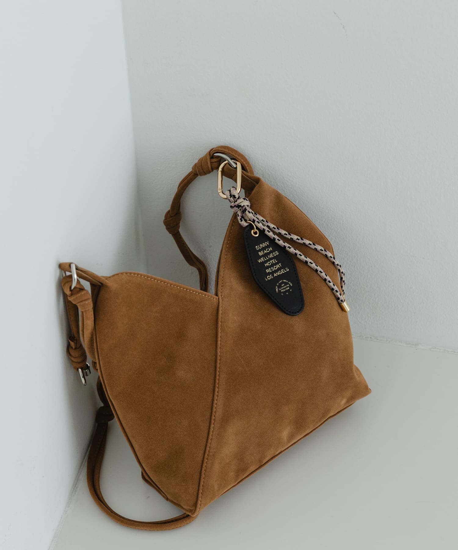 パラコードチャームキーホルダー ブラック one