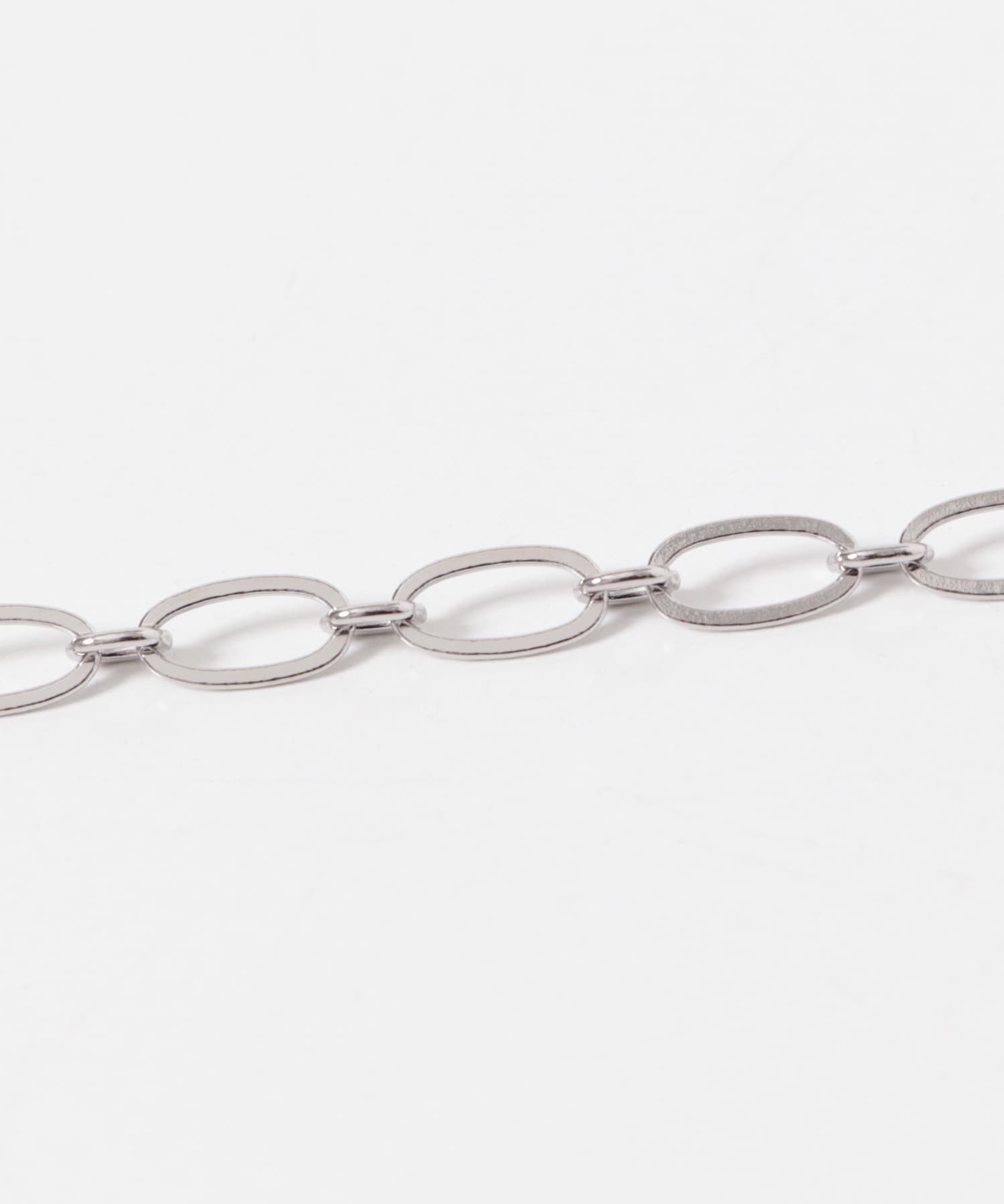 Chain necklace SILVER one