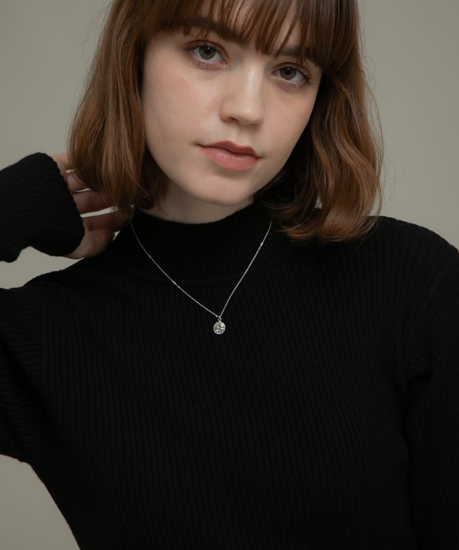 Tiny coin necklace