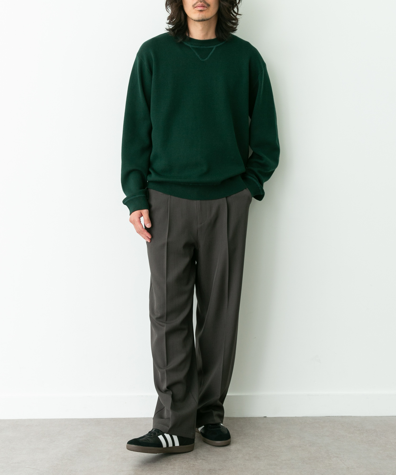 身長：180cm 体重：60kg サイズ：L