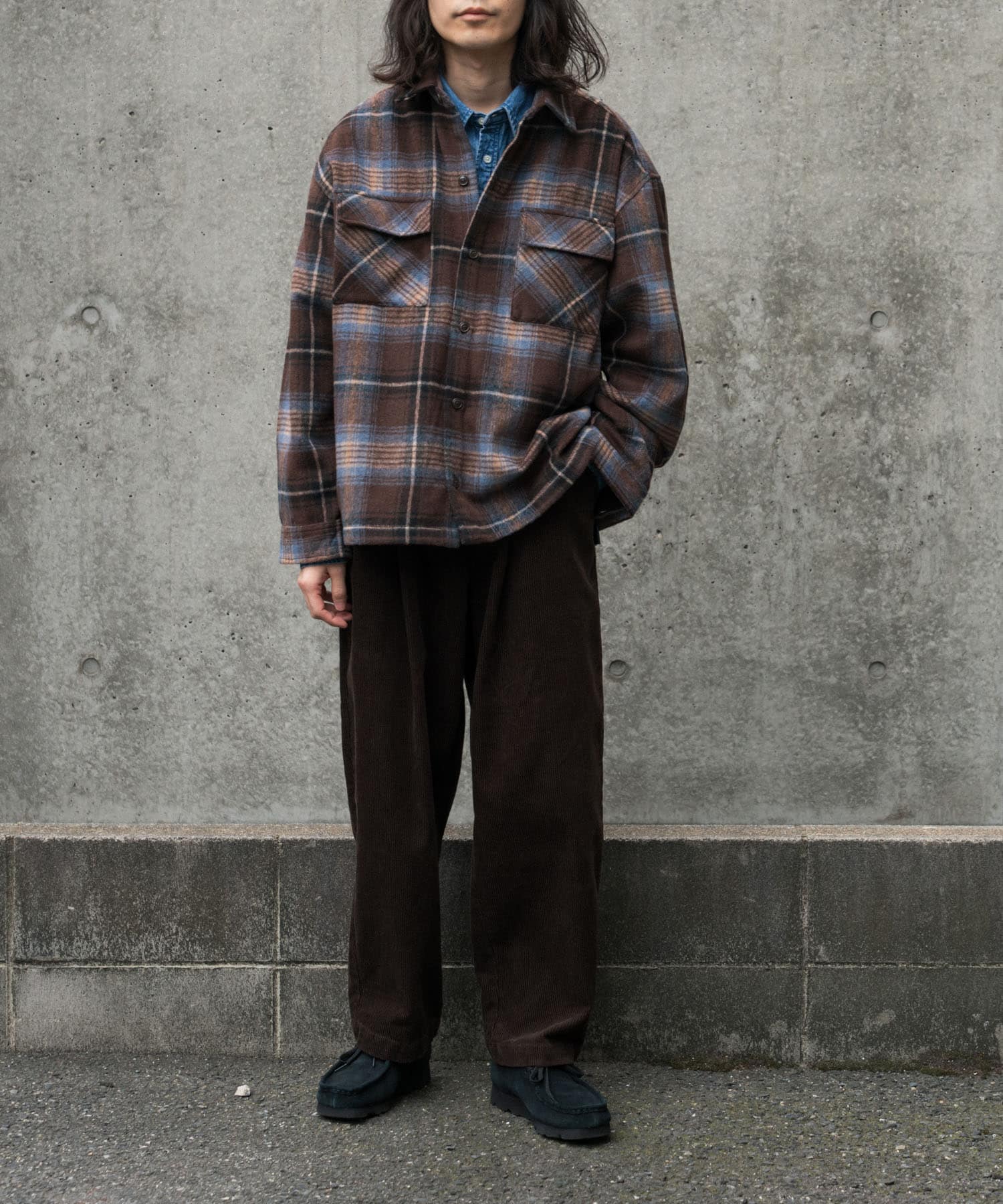 身長：173cm サイズ：L