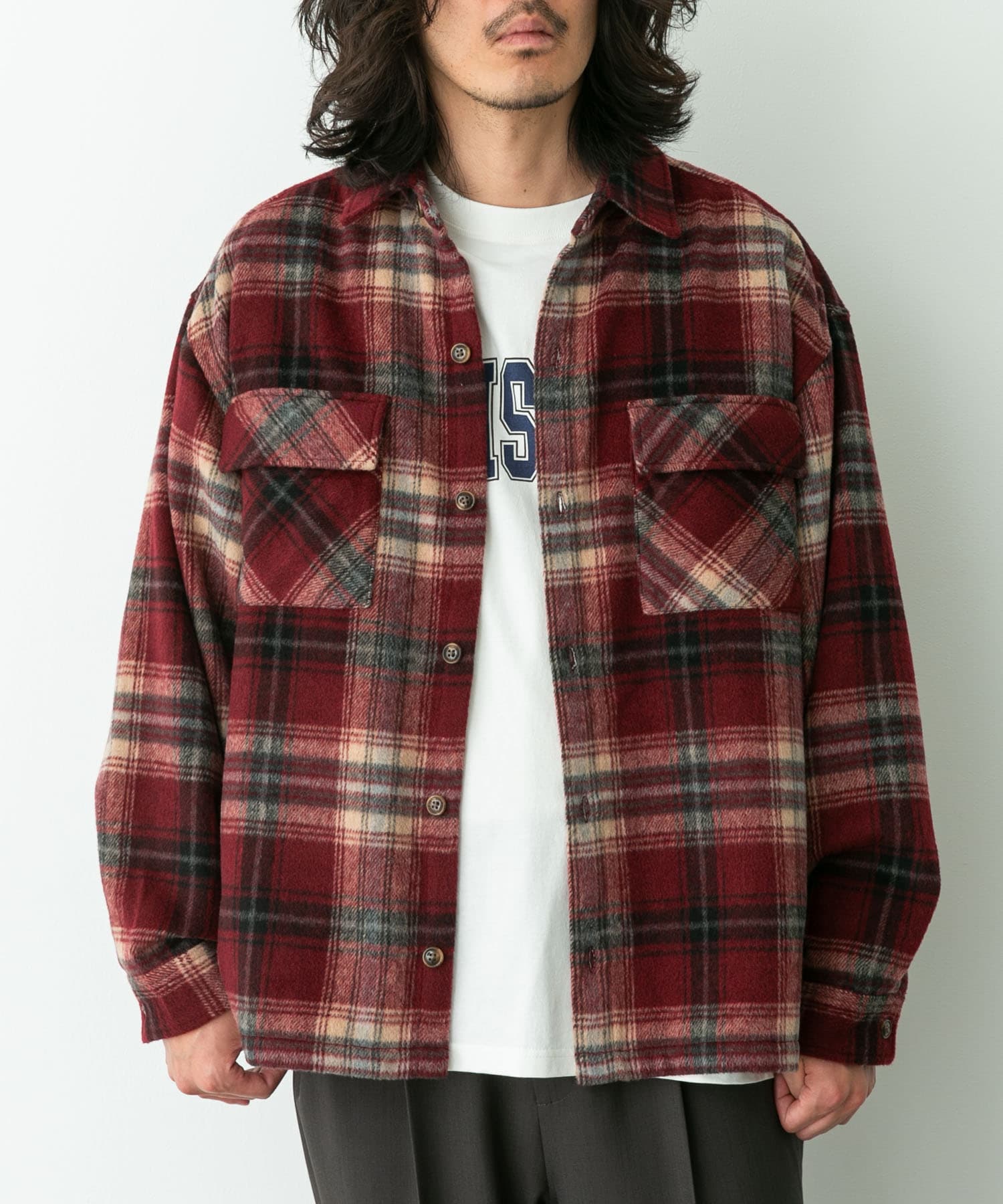 身長：180cm 体重：60kg サイズ：L