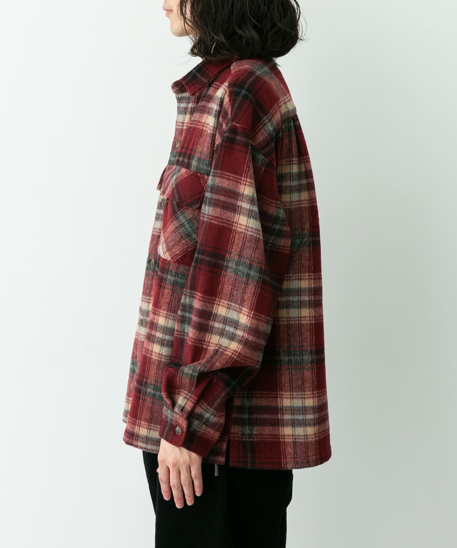 身長：173cm サイズ：L