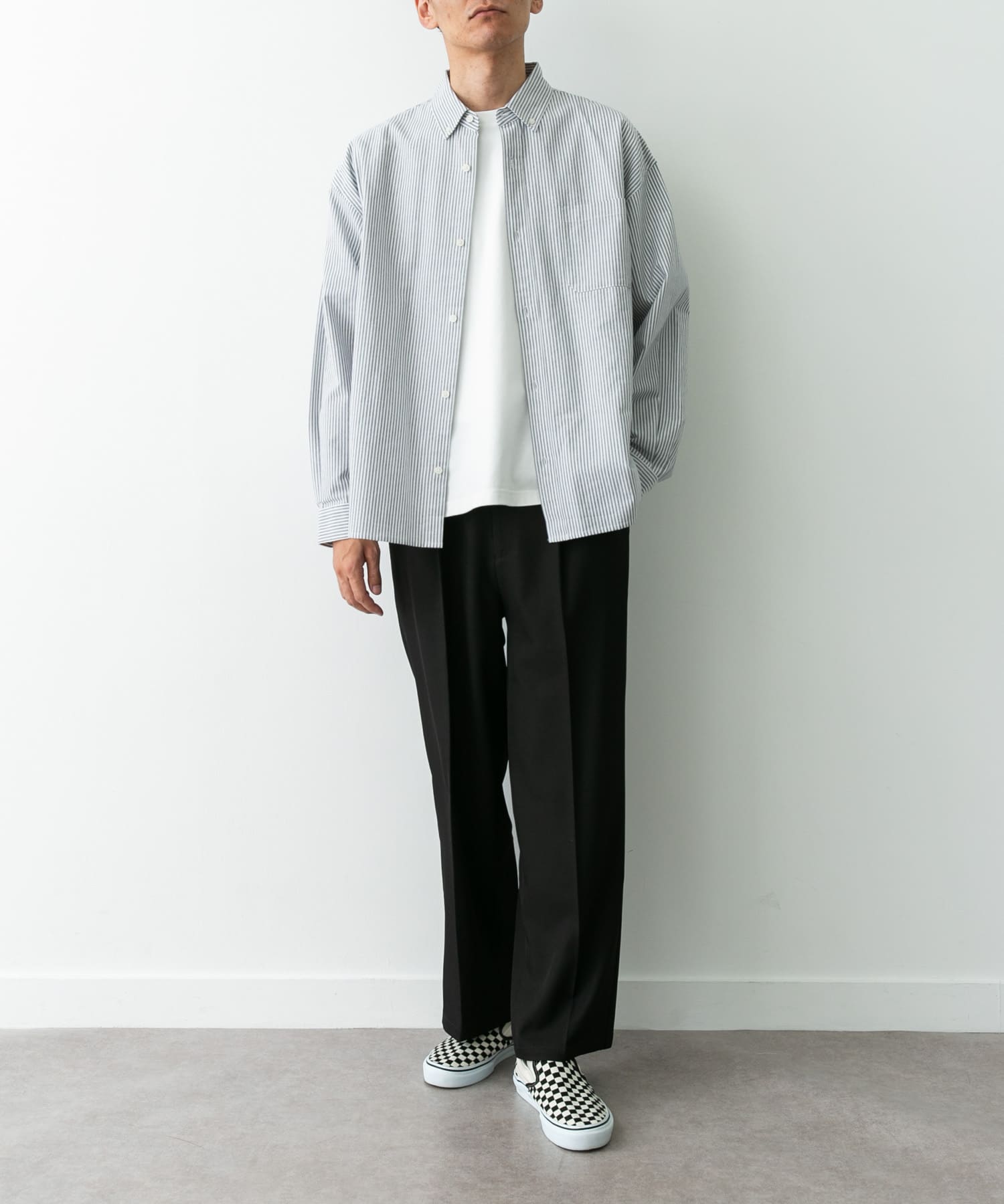 身長：185cm 体重：70kg サイズ：L-M