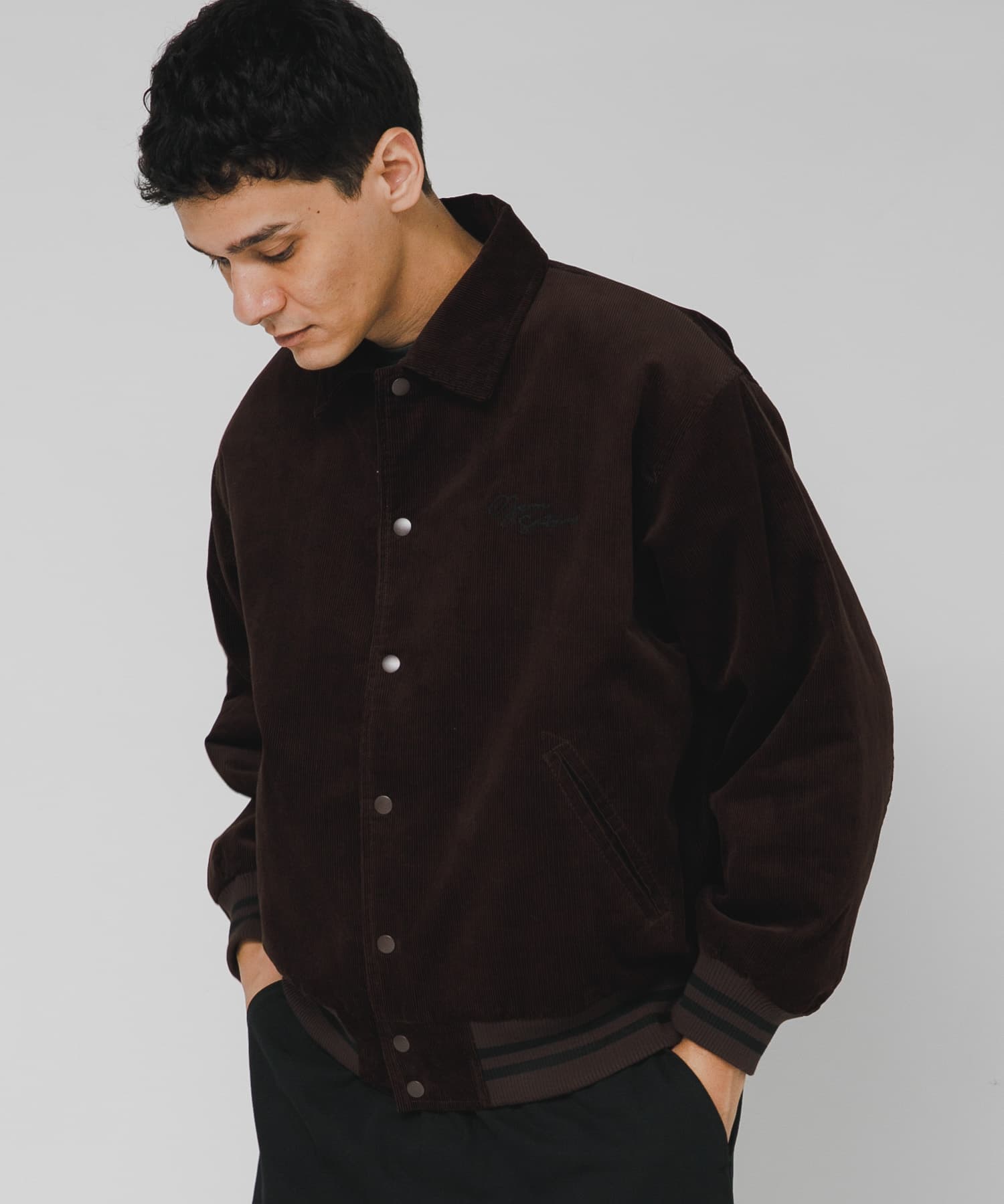 『別注』GEM SPORTSWEAR×Sonny Label　コーデュロイパデッドブルゾン