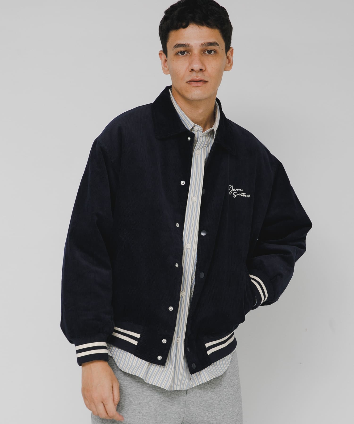 『別注』GEM SPORTSWEAR×Sonny Label　コーデュロイパデッドブルゾン