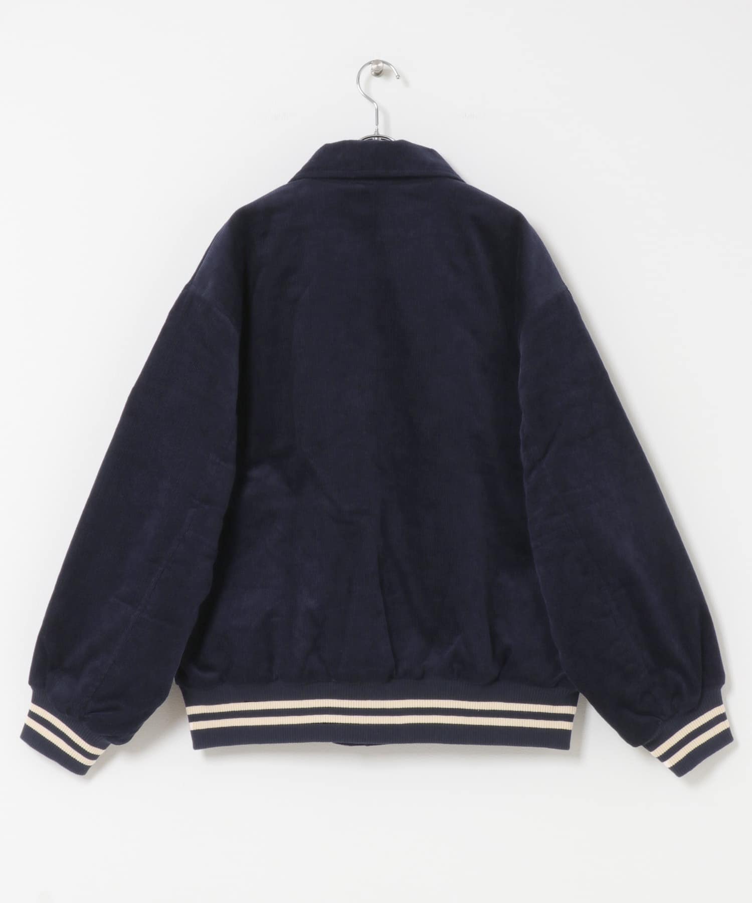 『別注』GEM SPORTSWEAR×Sonny Label　コーデュロイパデッドブルゾン ネイビー M