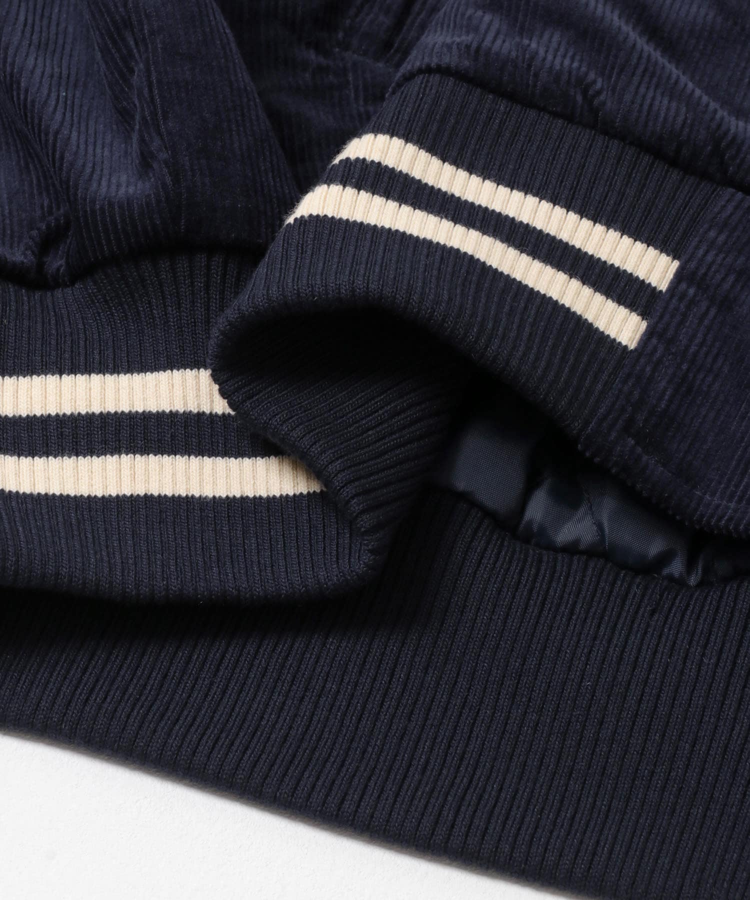 『別注』GEM SPORTSWEAR×Sonny Label　コーデュロイパデッドブルゾン ネイビー M