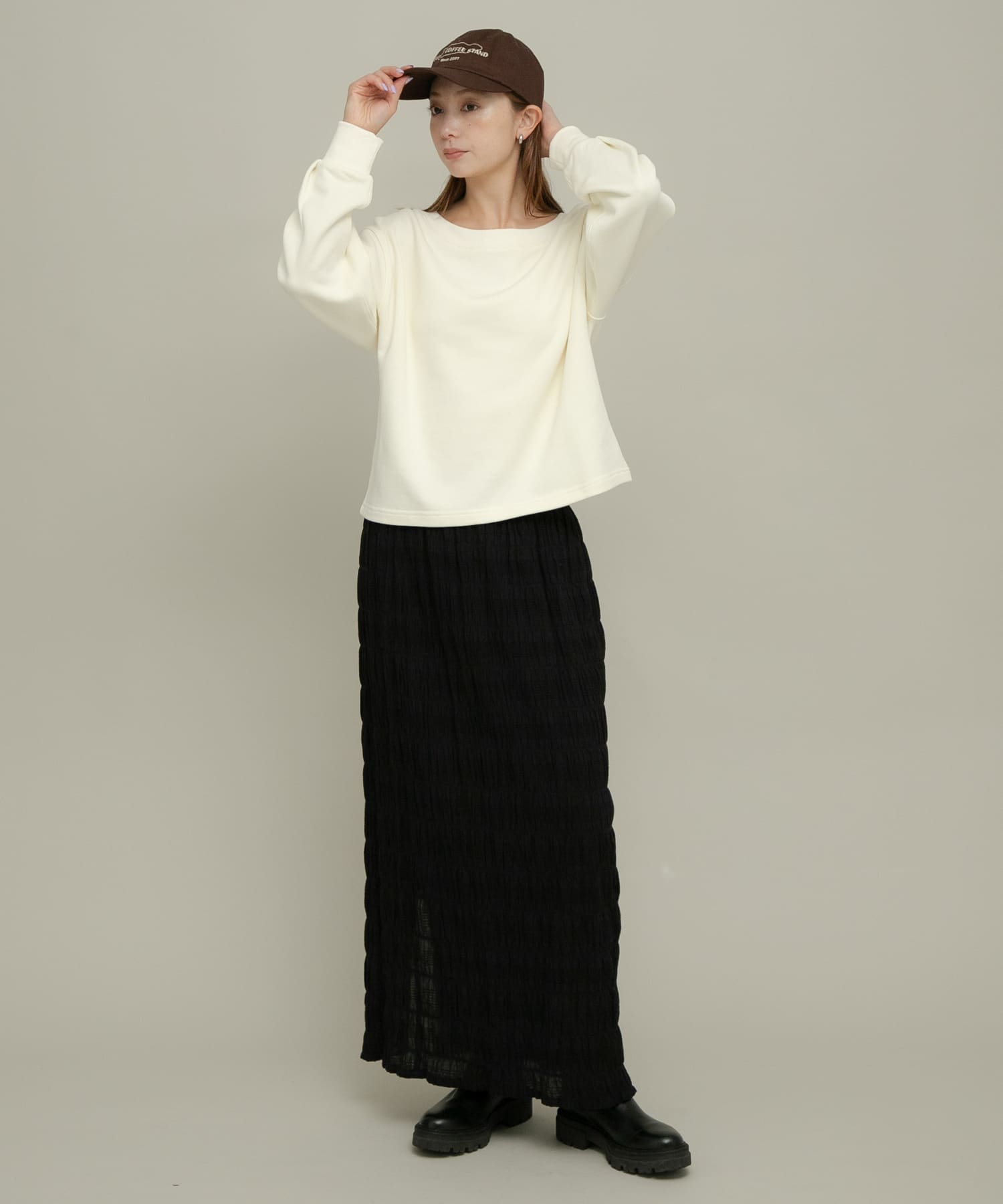 身長：166cm サイズ：FREE