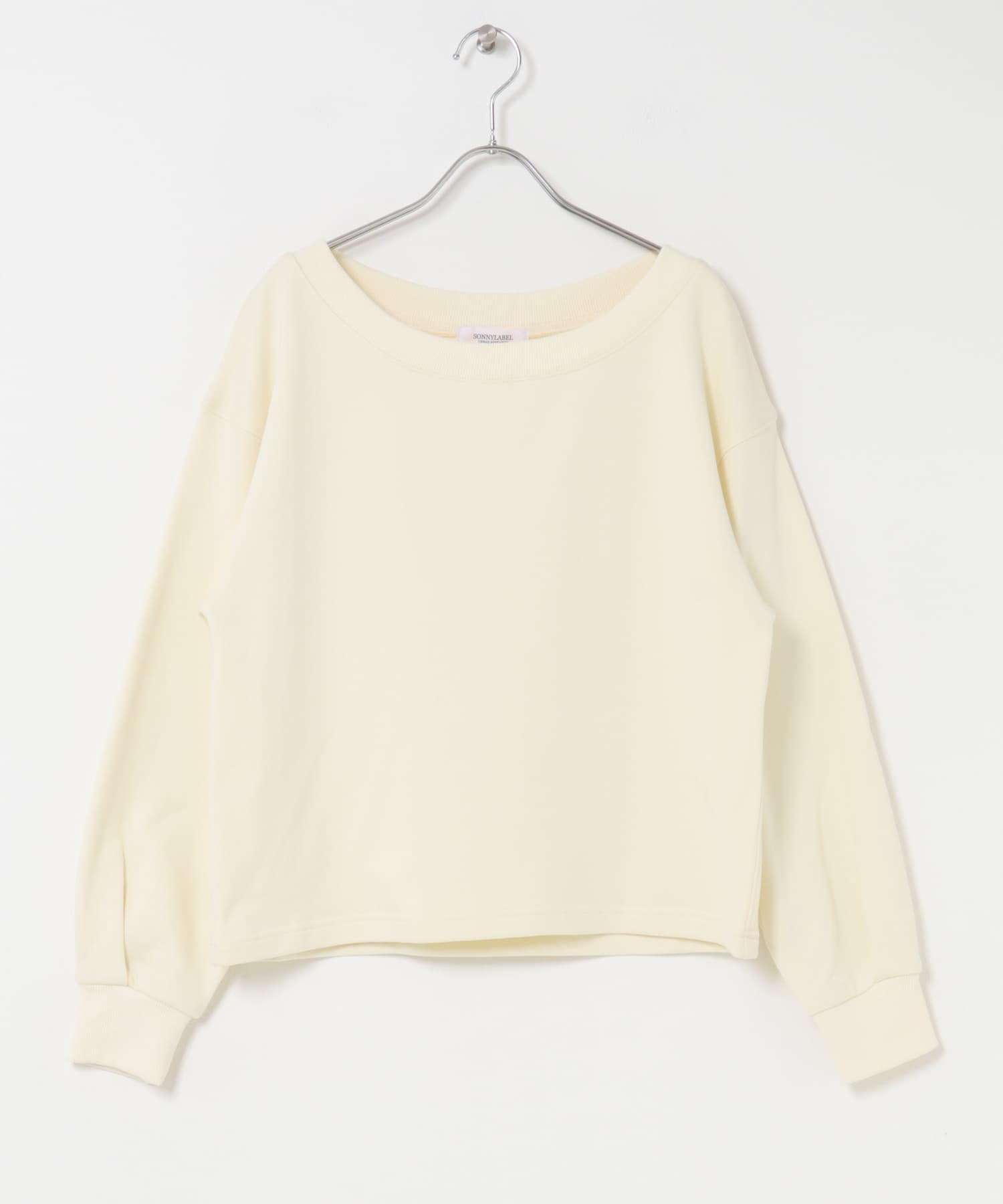 ワイドクルーネックスウェット オフ FREE