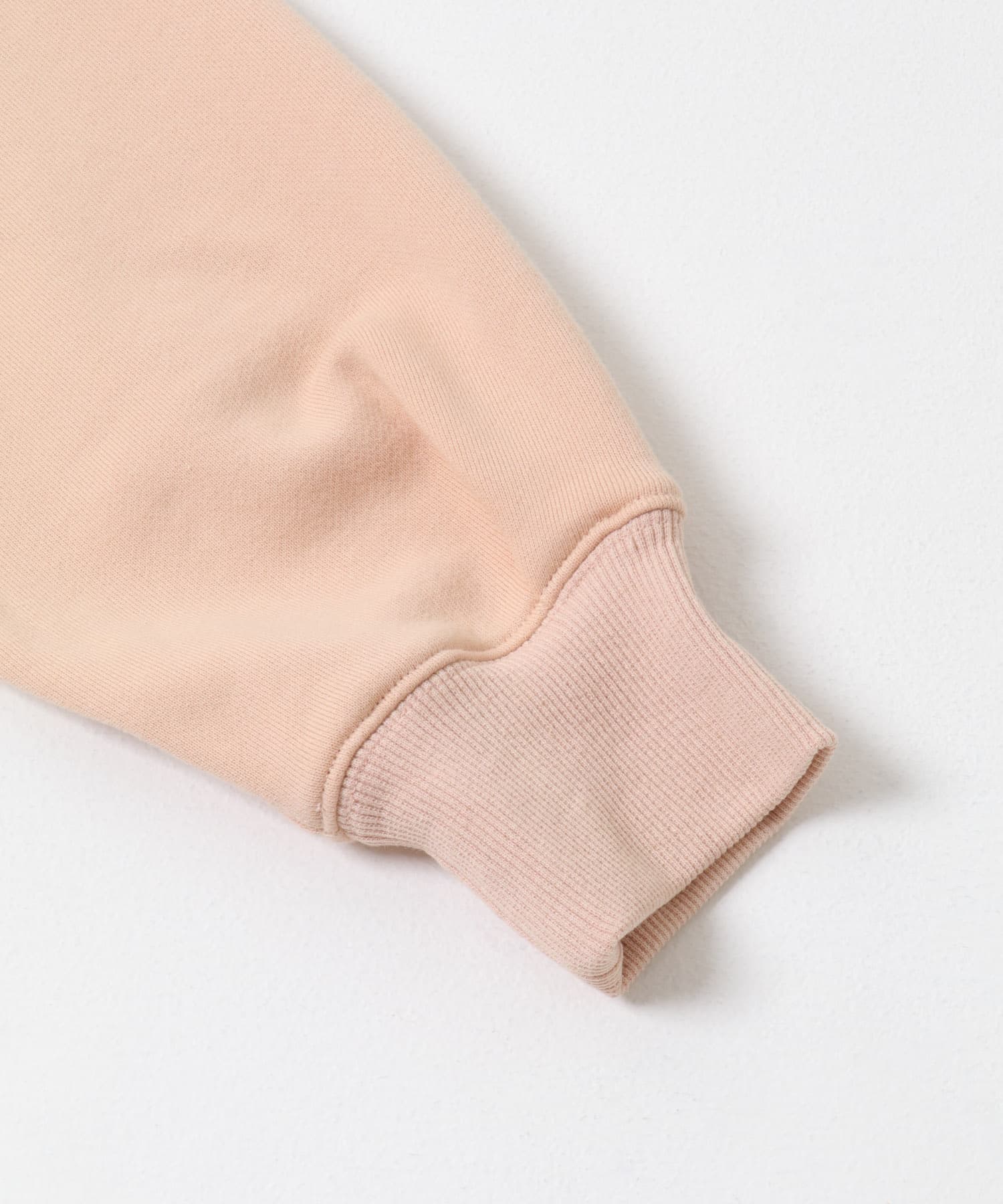 ワイドクルーネックスウェット ピンク FREE